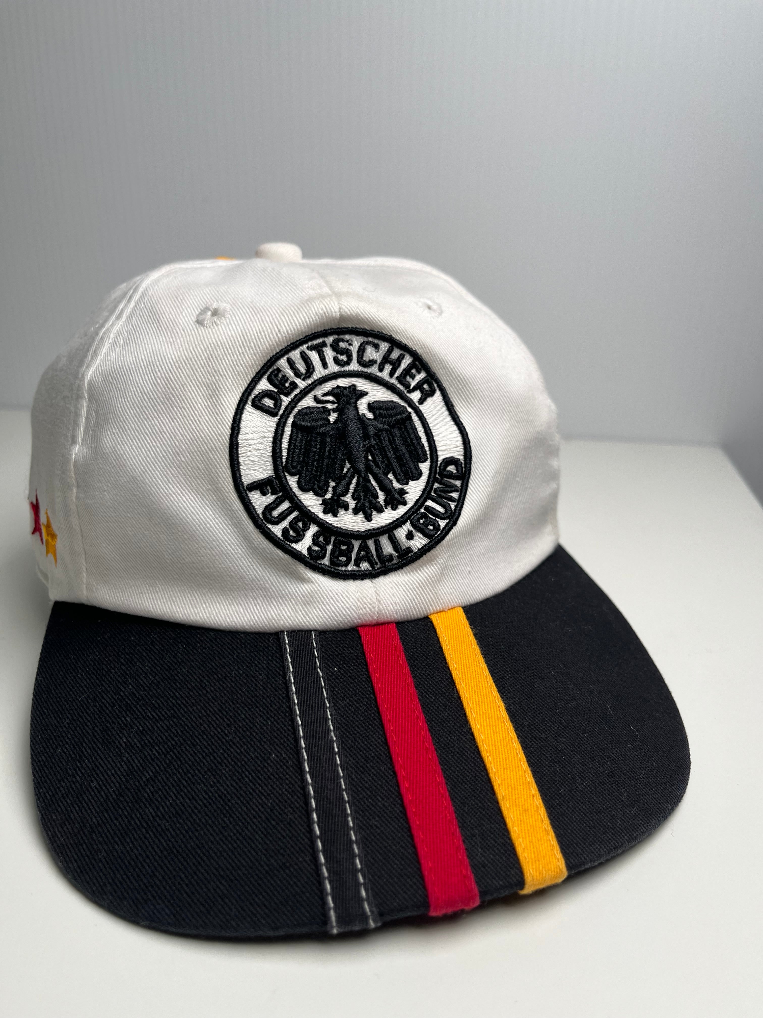 Vintage Adidas Germany Soccer Snapback Hat Youth