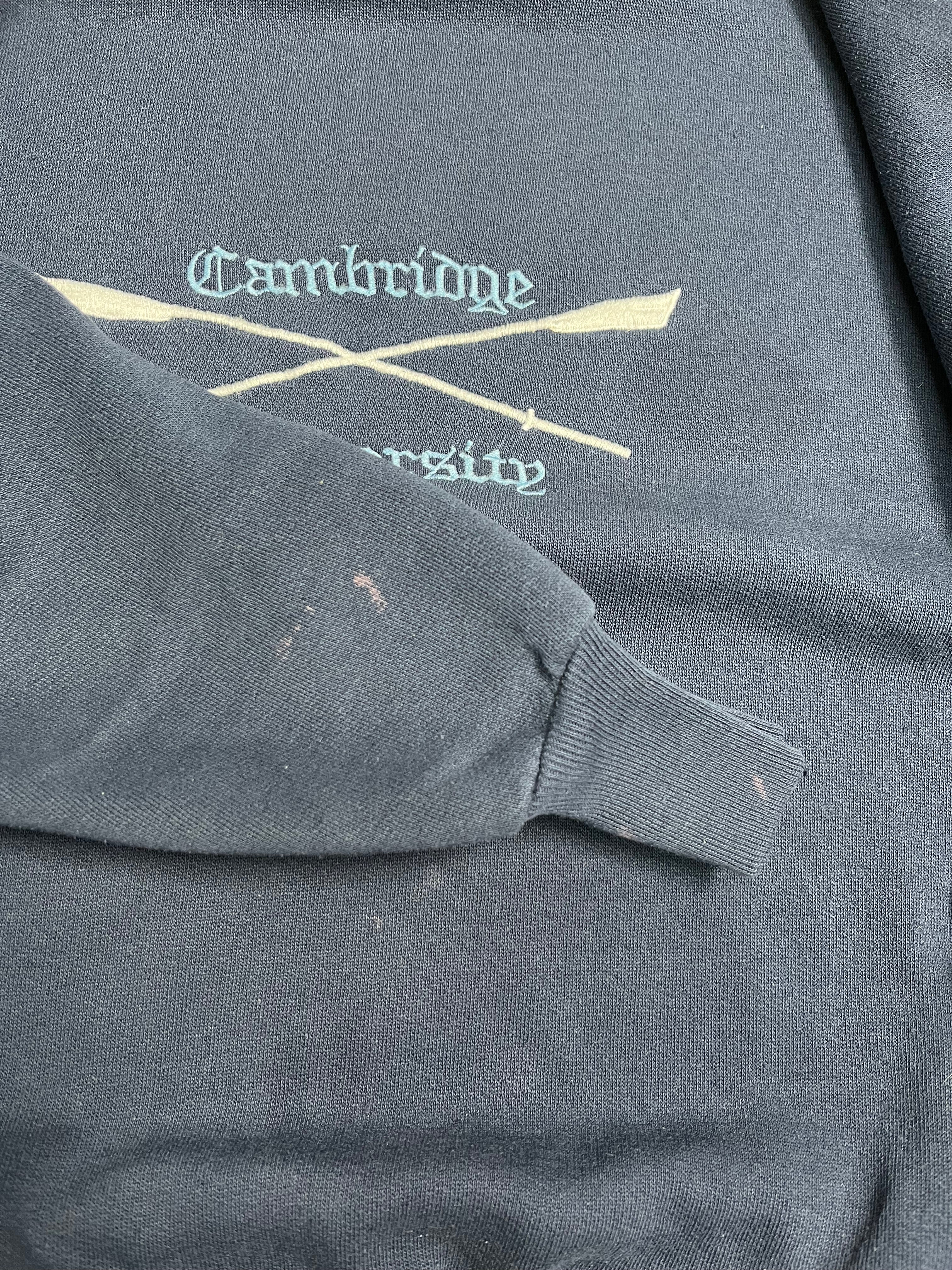 Vintage Cambridge University Rowing Crewneck XL