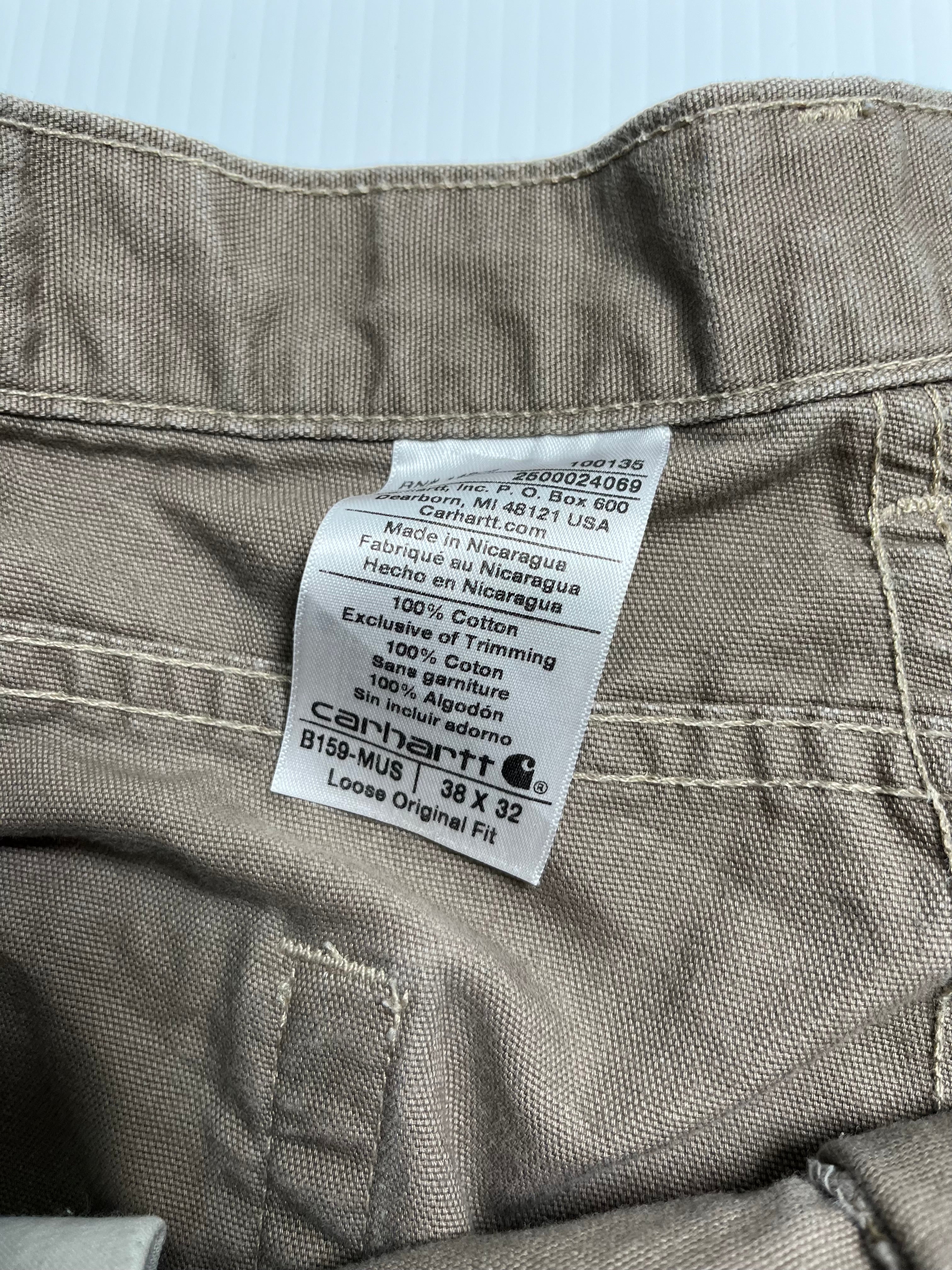 Carhartt Workwear Carpenter Denim Shorts 38