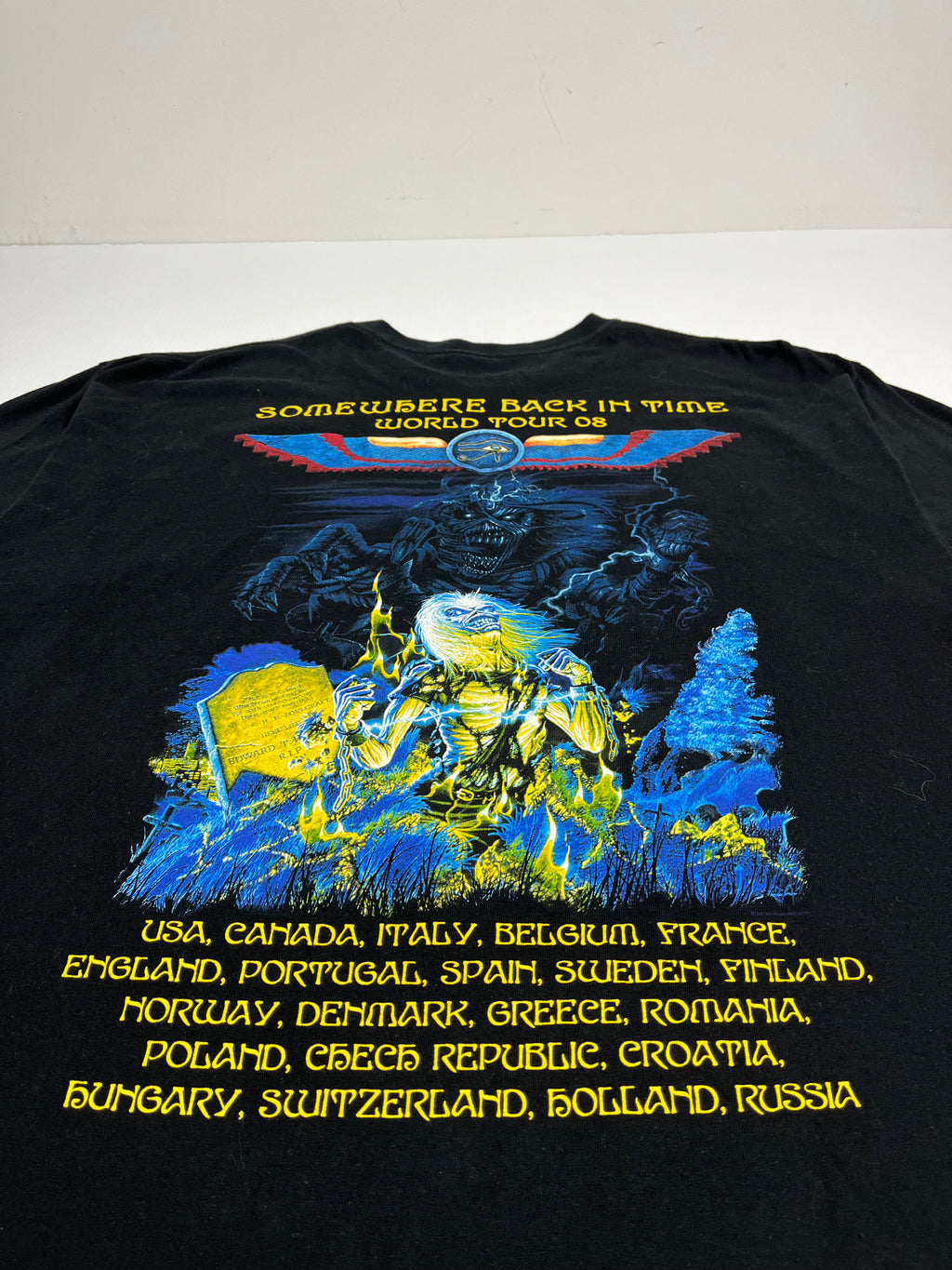 08’ Iron Maiden Tour Tee XXL
