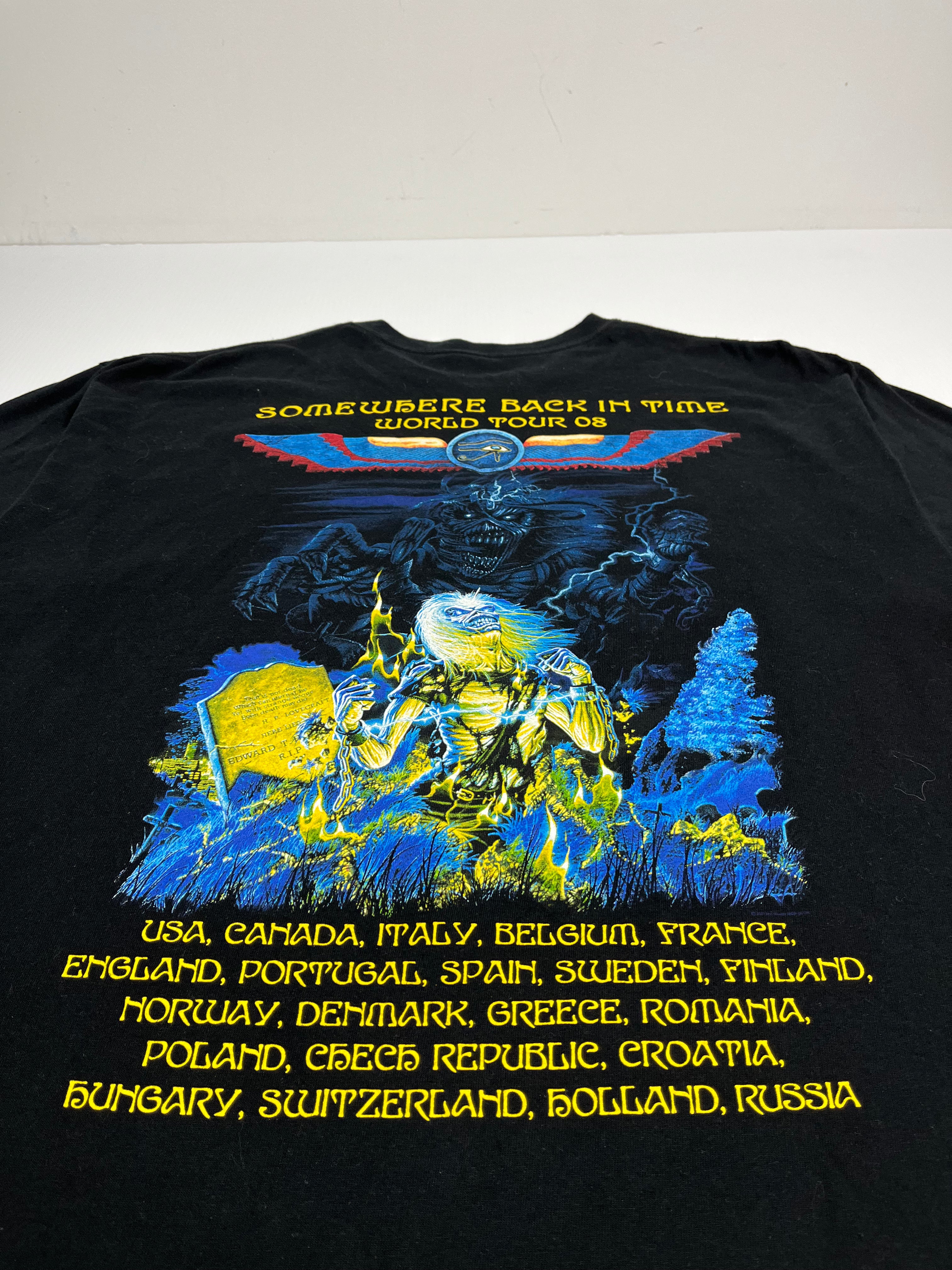 08’ Iron Maiden Tour Tee XXL