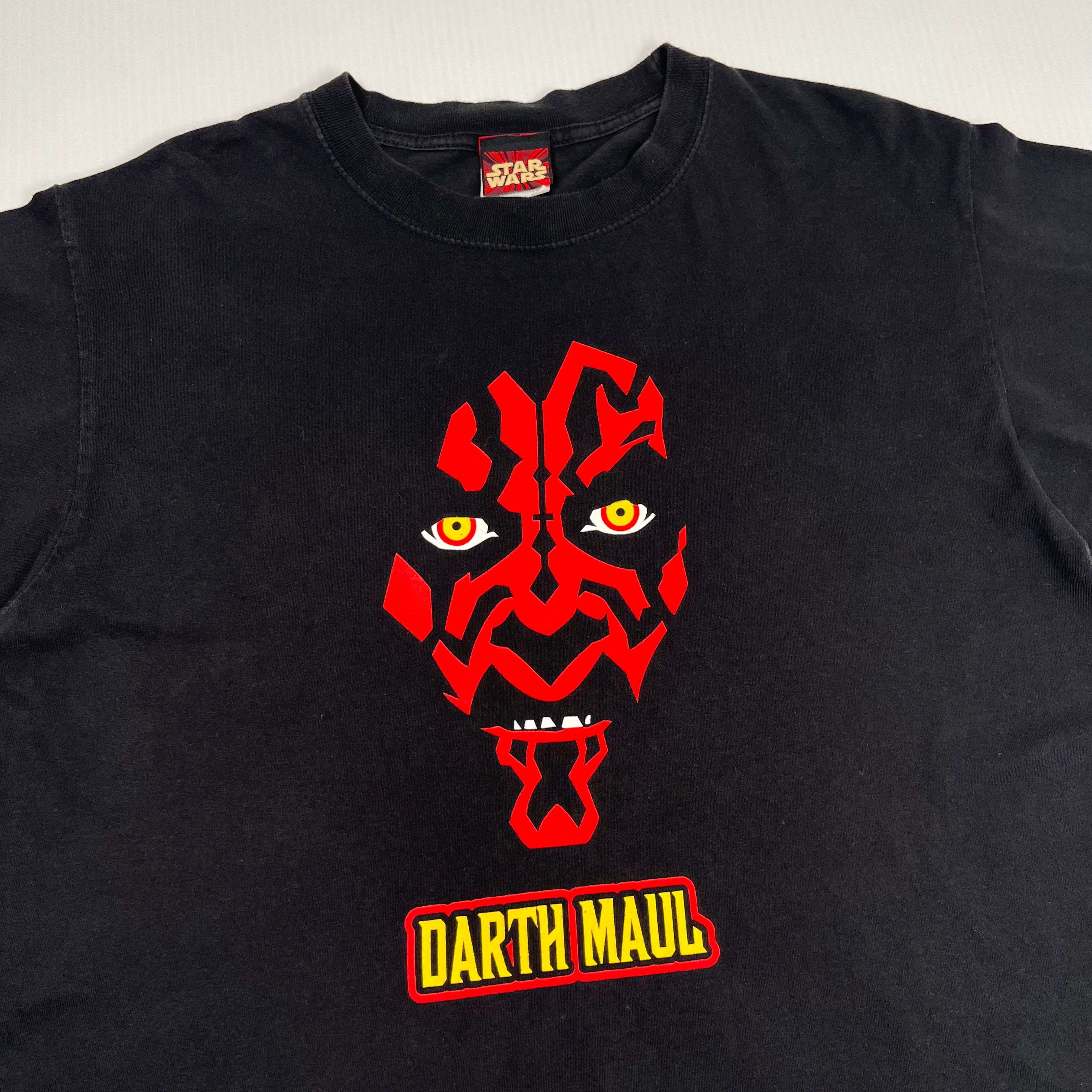 Vintage Star Wars Darth Maul Graphic Tee Youth XL