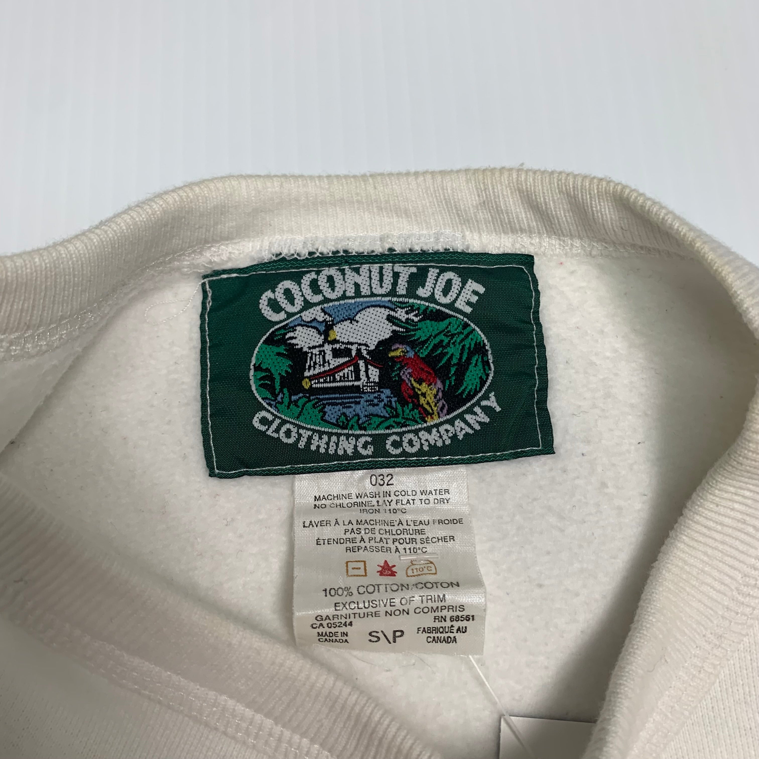 90s Coconut Joe Rainforest Crewneck S