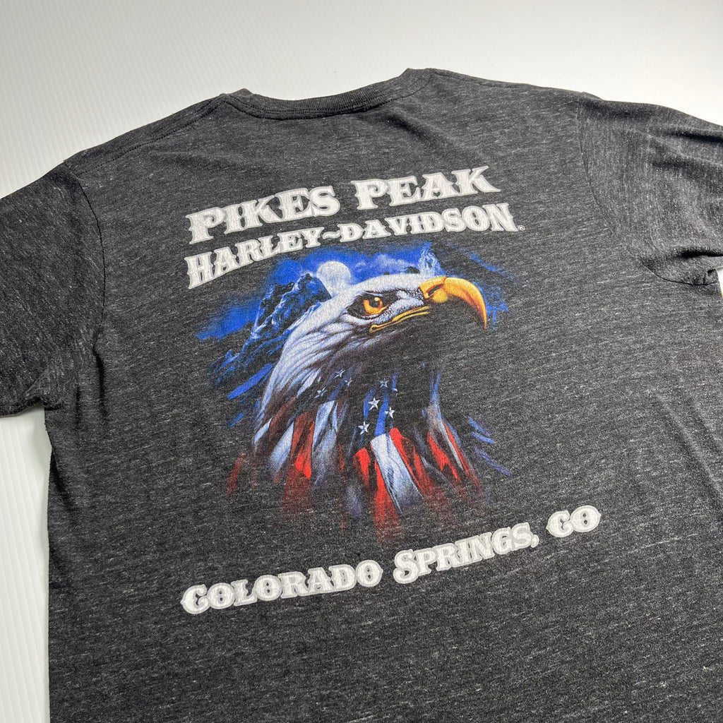 Harley Davidson Pikes Peak Colorado Eagle Tee XL