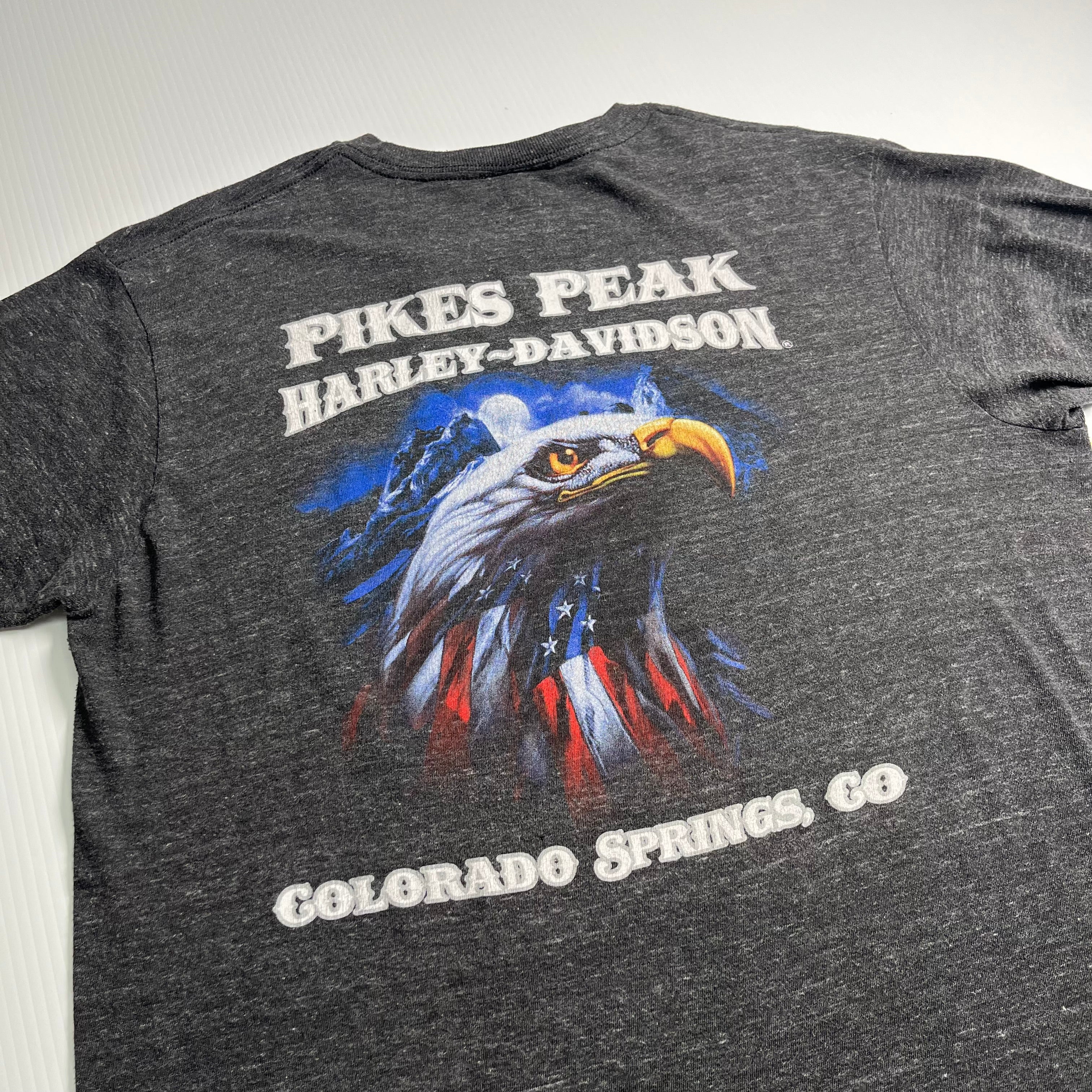 Harley Davidson Pikes Peak Colorado Eagle Tee XL