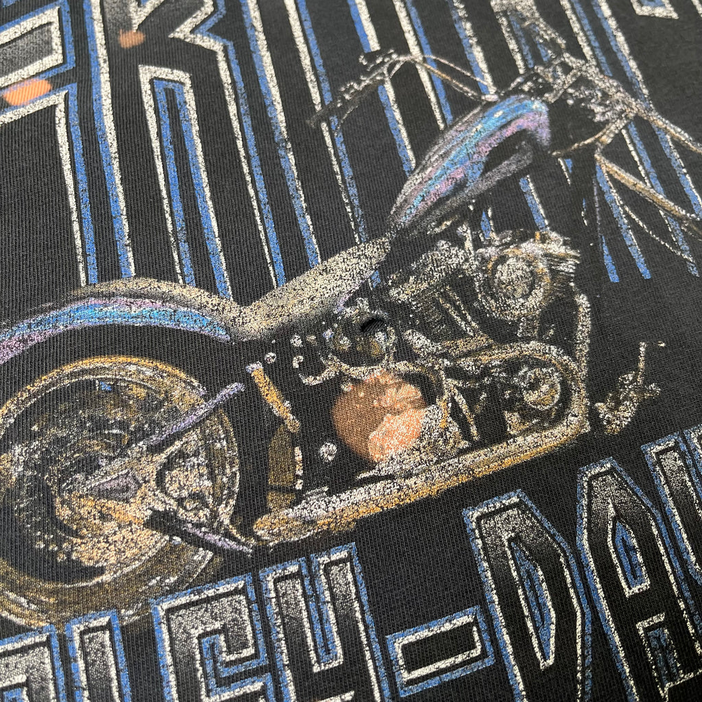 Harley Davidson Bleach Spot Pocket Tee XL