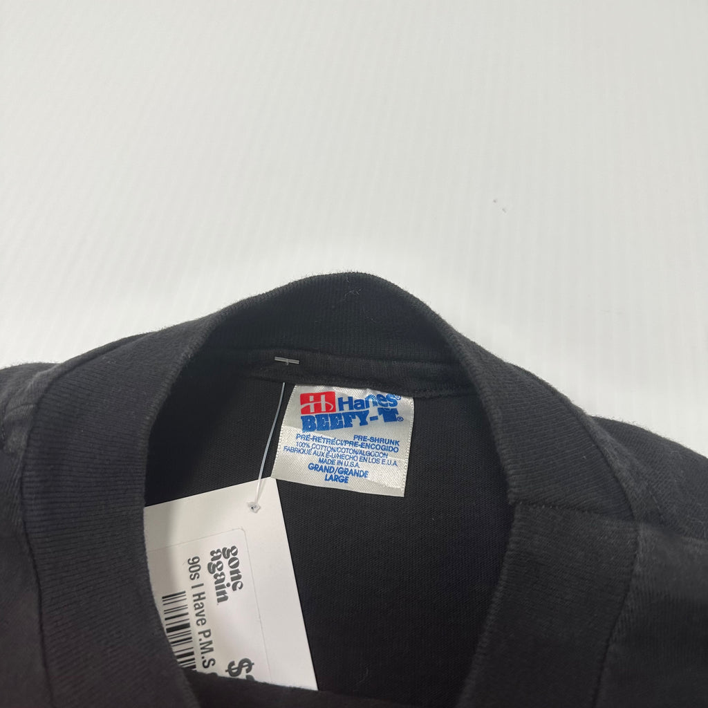 90s I Have P.M.S. & E.S.P. Humor Graphic Tee L