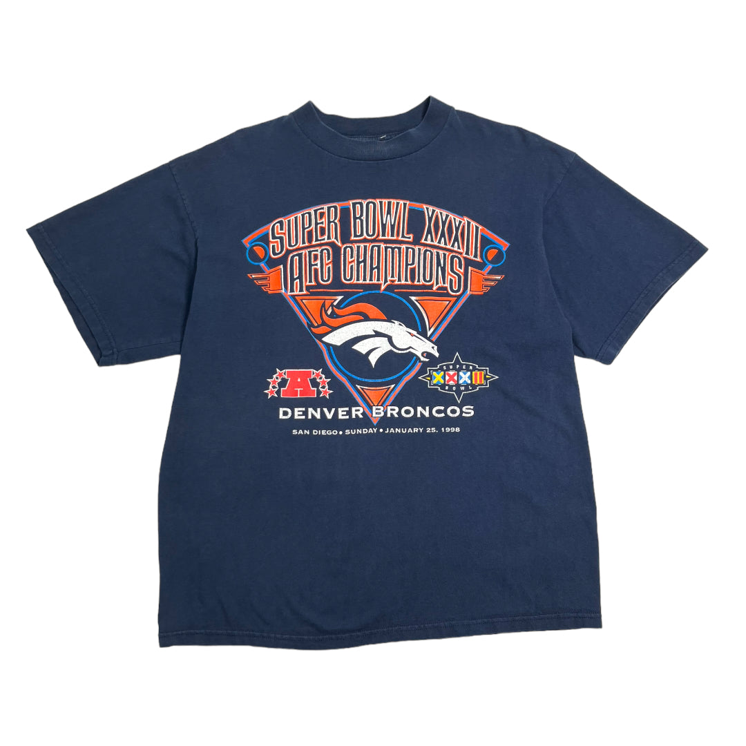 1998 Denver Broncos Super Bowl Champs Tee L/XL