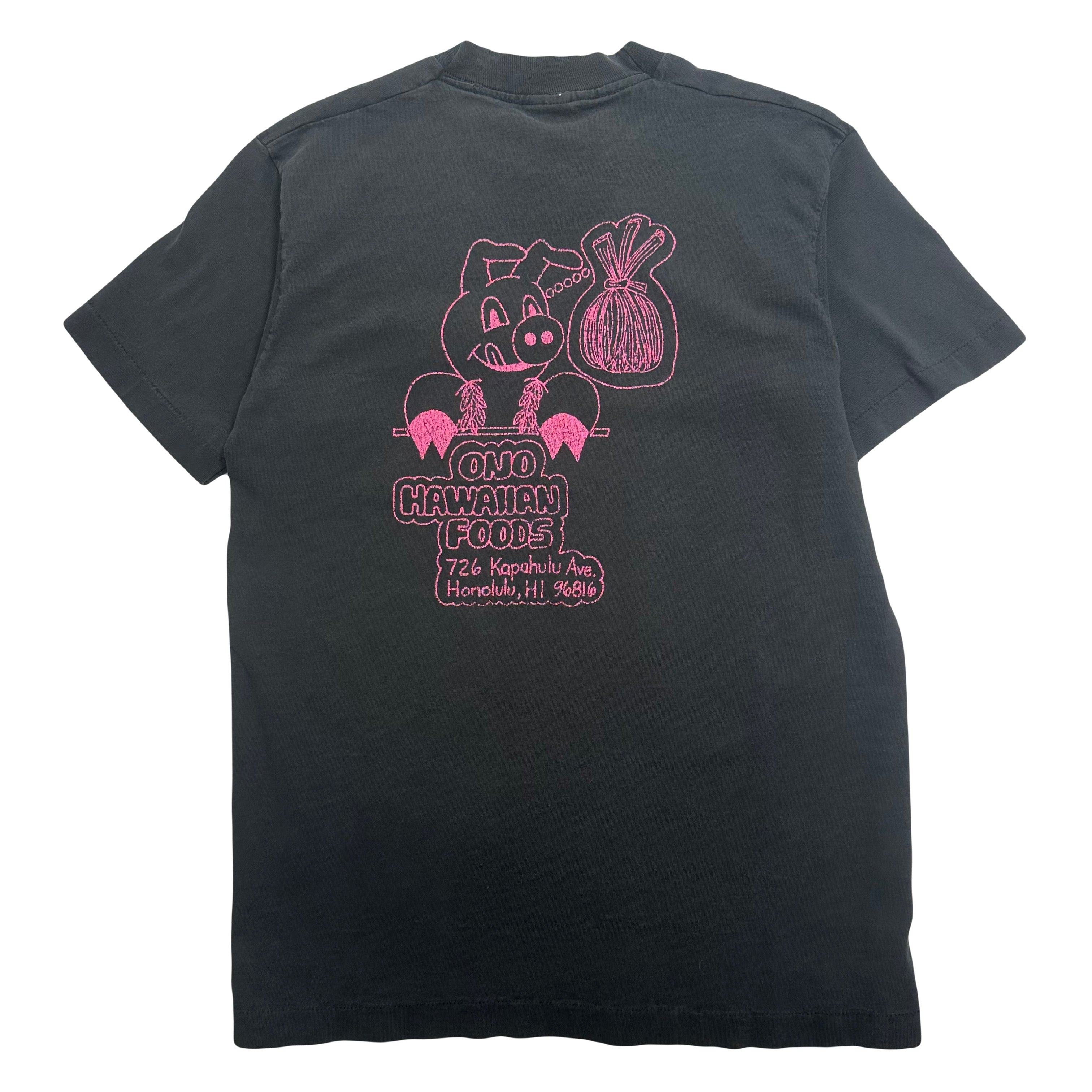 90s Ono Hawaiian Foods Graphic Tee M