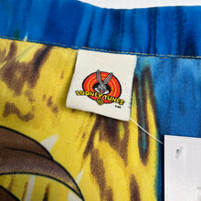 Load image into Gallery viewer, 2003 Looney Tunes Taz AOP Short Sleeve Button Up M
