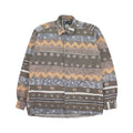 Vintage Falls Creek Pattern Button Up Shirt M