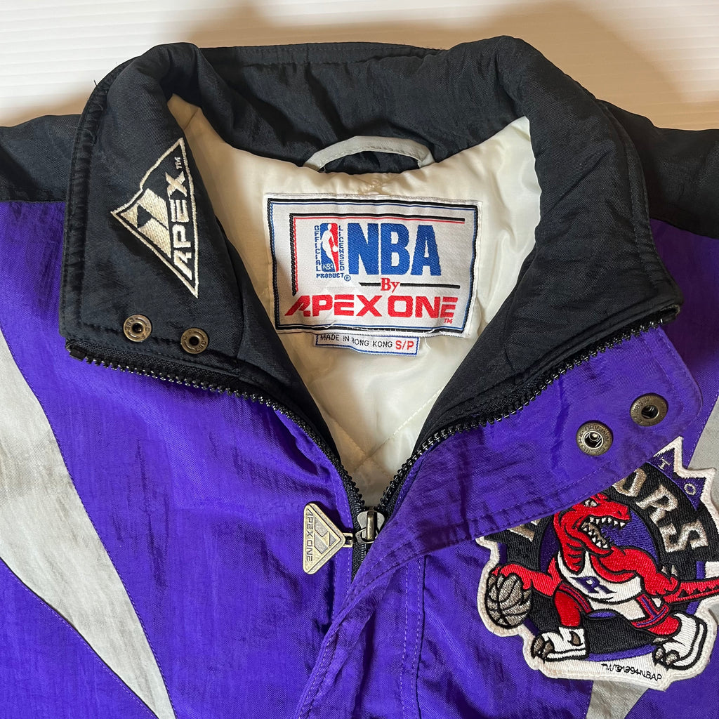 Vintage Apex Toronto Raptors NBA Puffer Jacket S