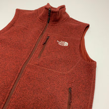 Load image into Gallery viewer, Burgundy TNF Fleece Vest M
