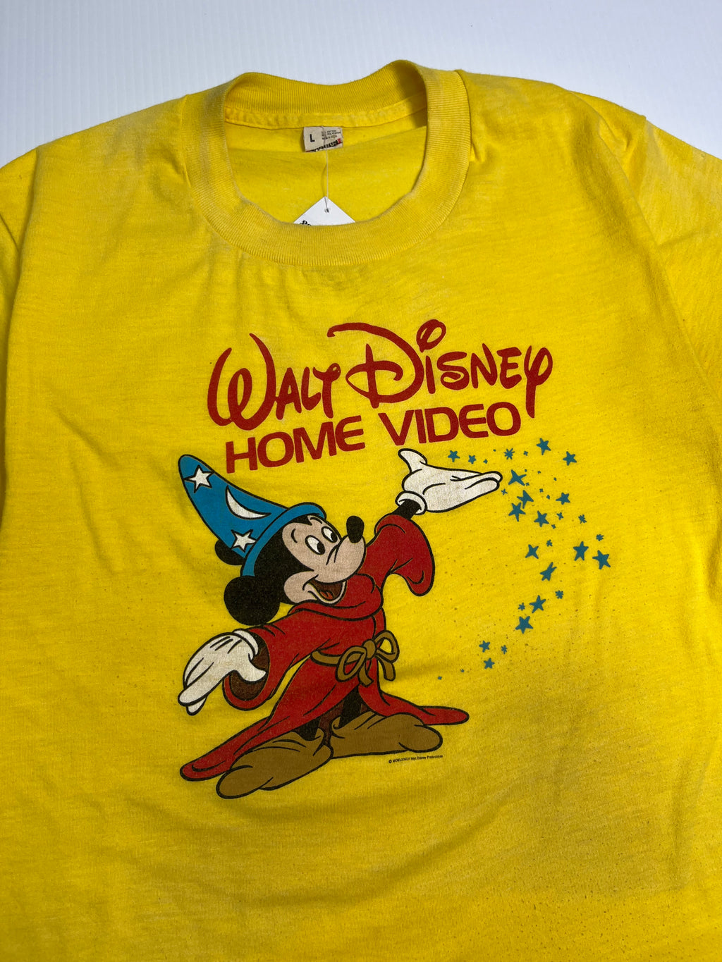 Vintage Walt Disney Home Video Tee L