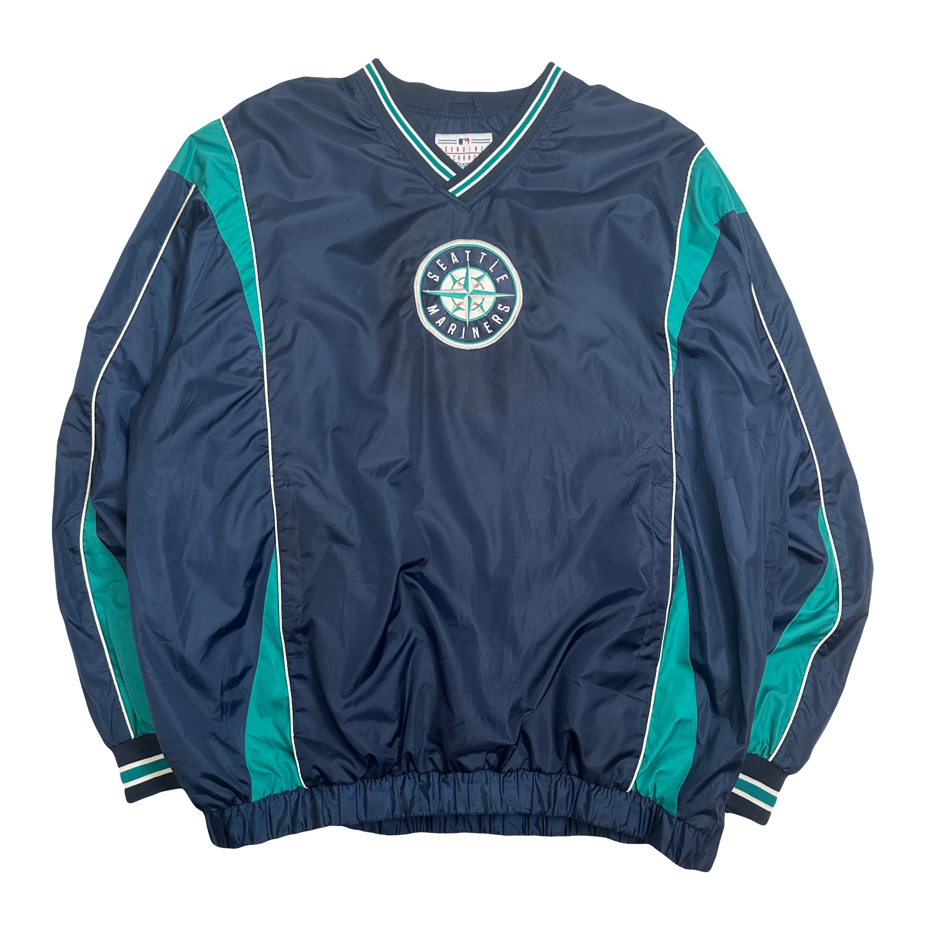 MLB Seattle Mariners Coach Pullover Jacket XL