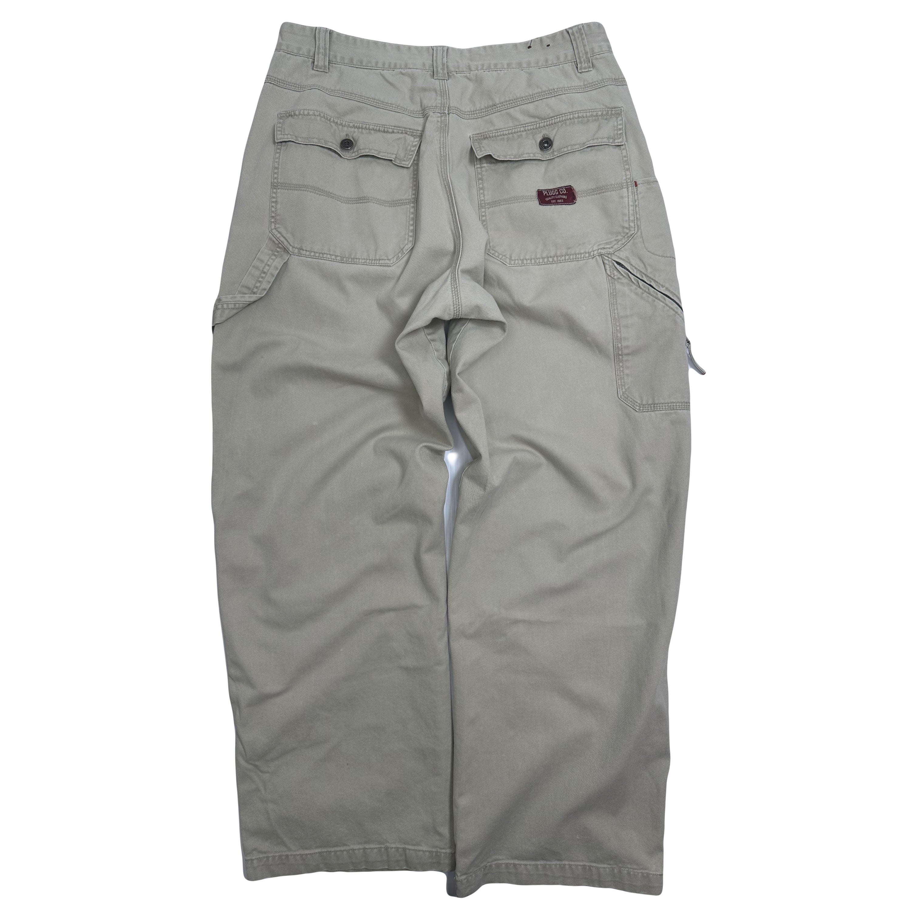 Y2K Plugg Baggy Carpenter Denim 32