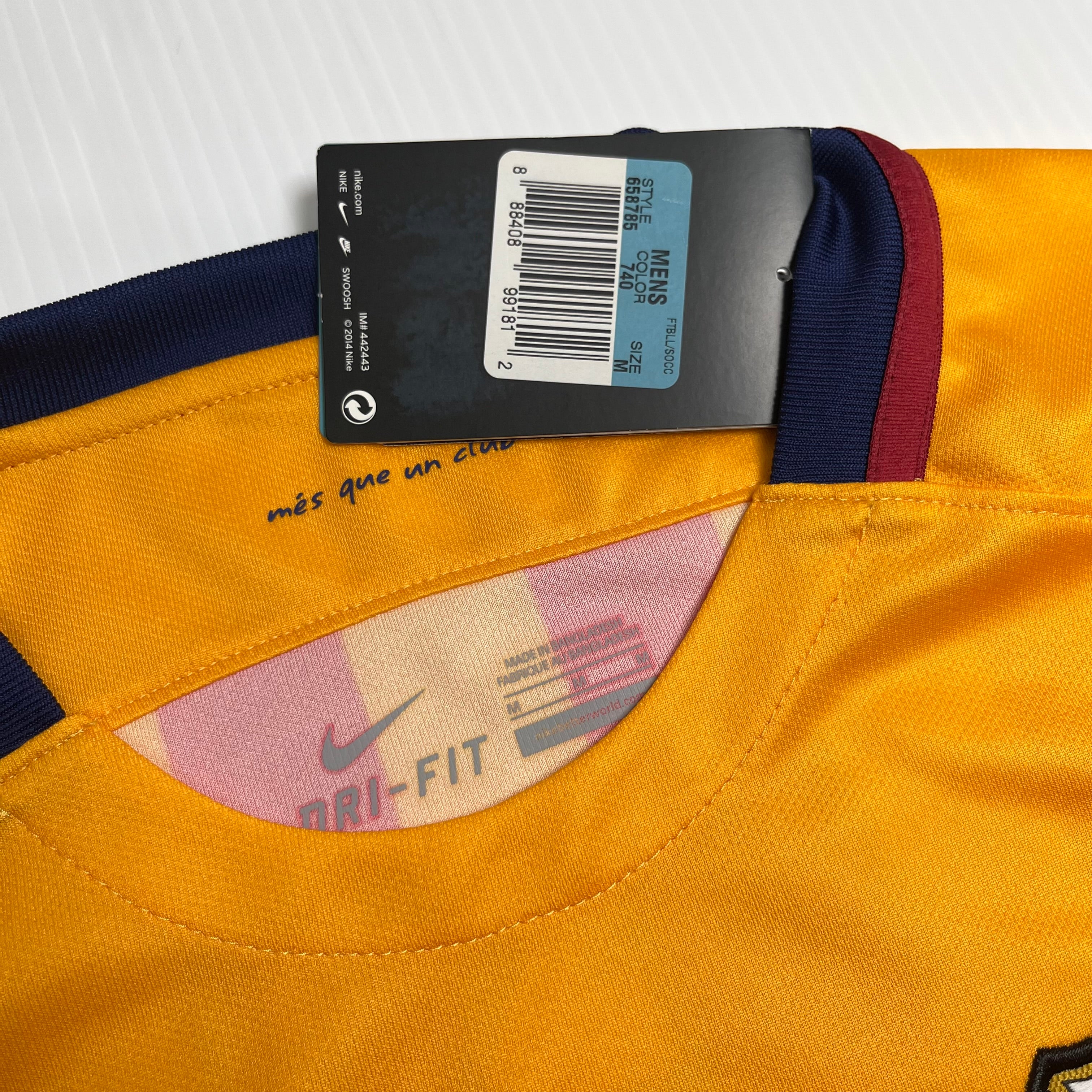 2015-16 Nike Barcelona Messi Away Kit M