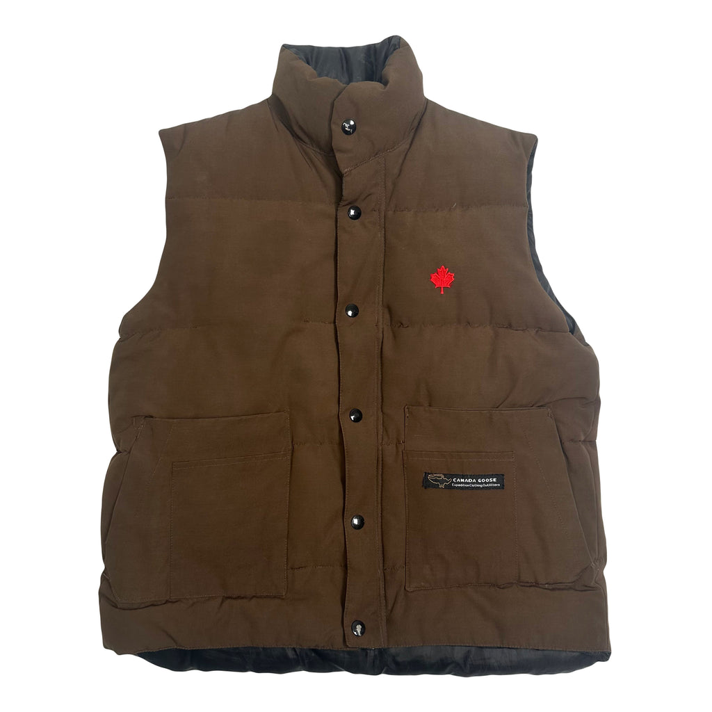 Vintage Canada Goose Down Filled Puffer Vest S