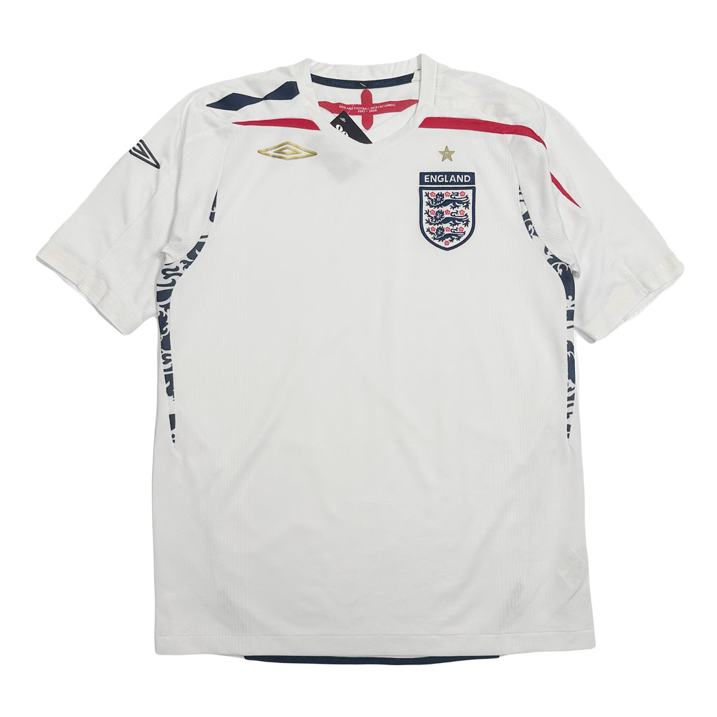 2008 Umbro England Home Kit M
