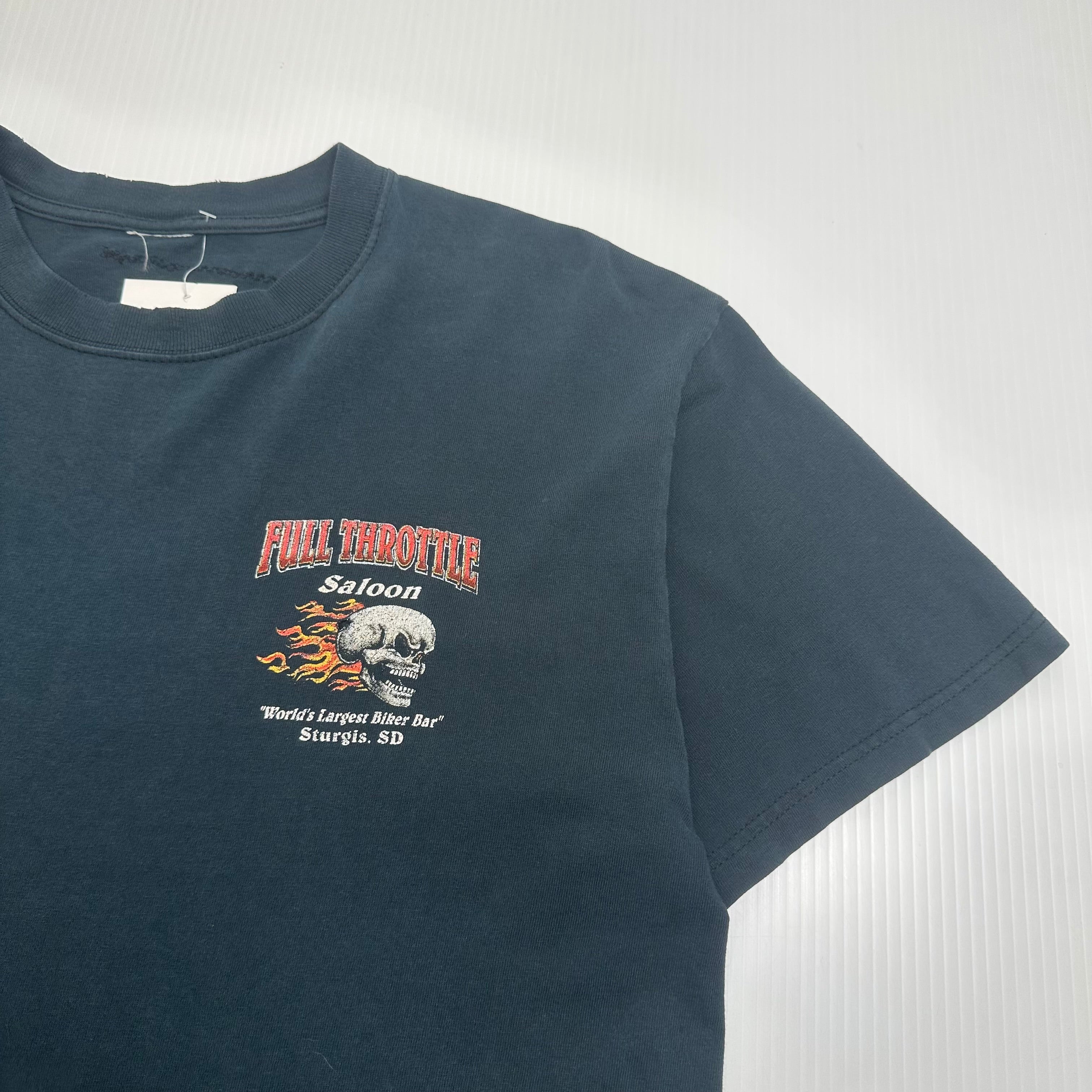 2002 Sturgis Full Throttle Saloon Distressed Tee L