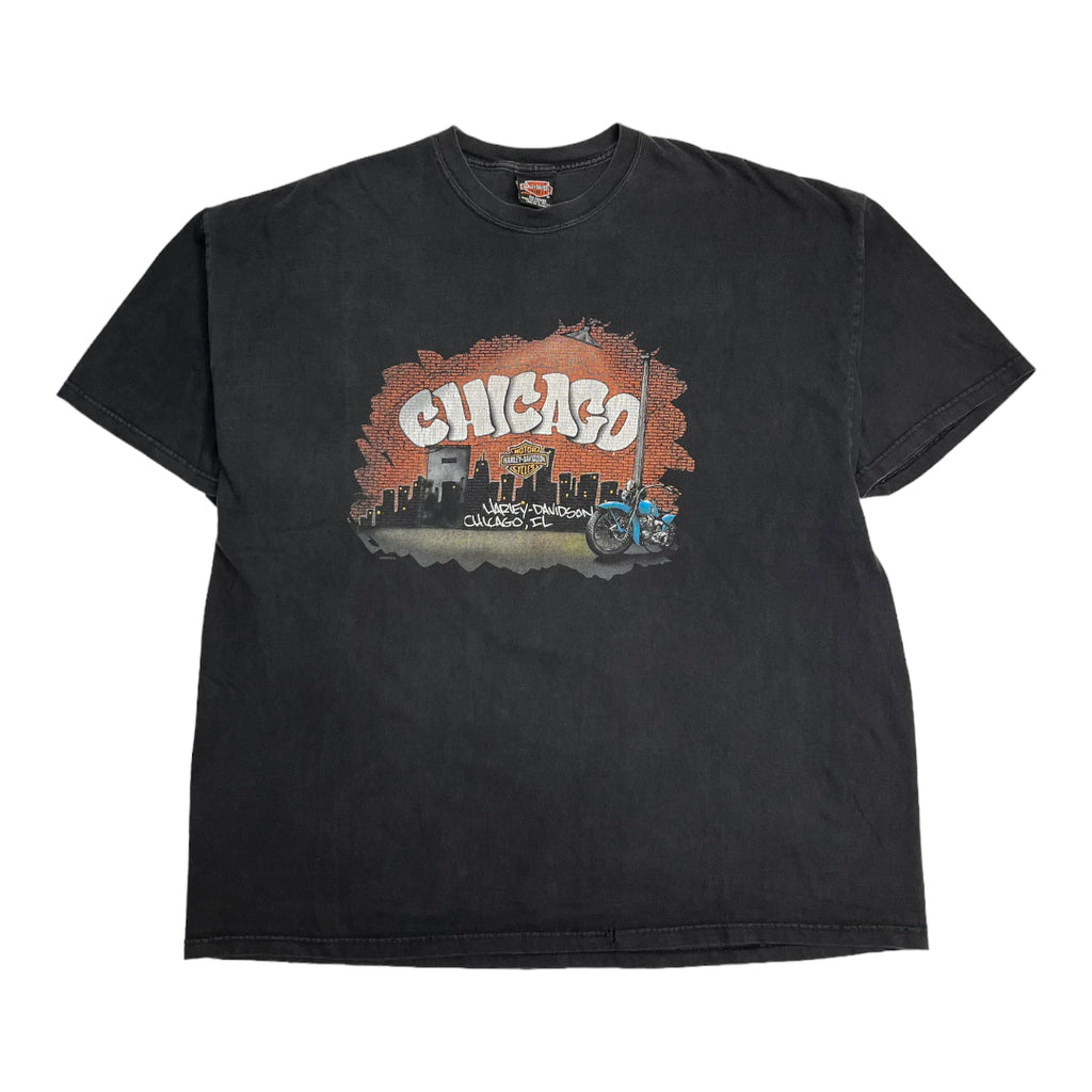 Harley Davidson Chicago Graffiti Tee 3XL
