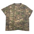 Vintage Woodland Camo Real Tree Ringer Tee XL