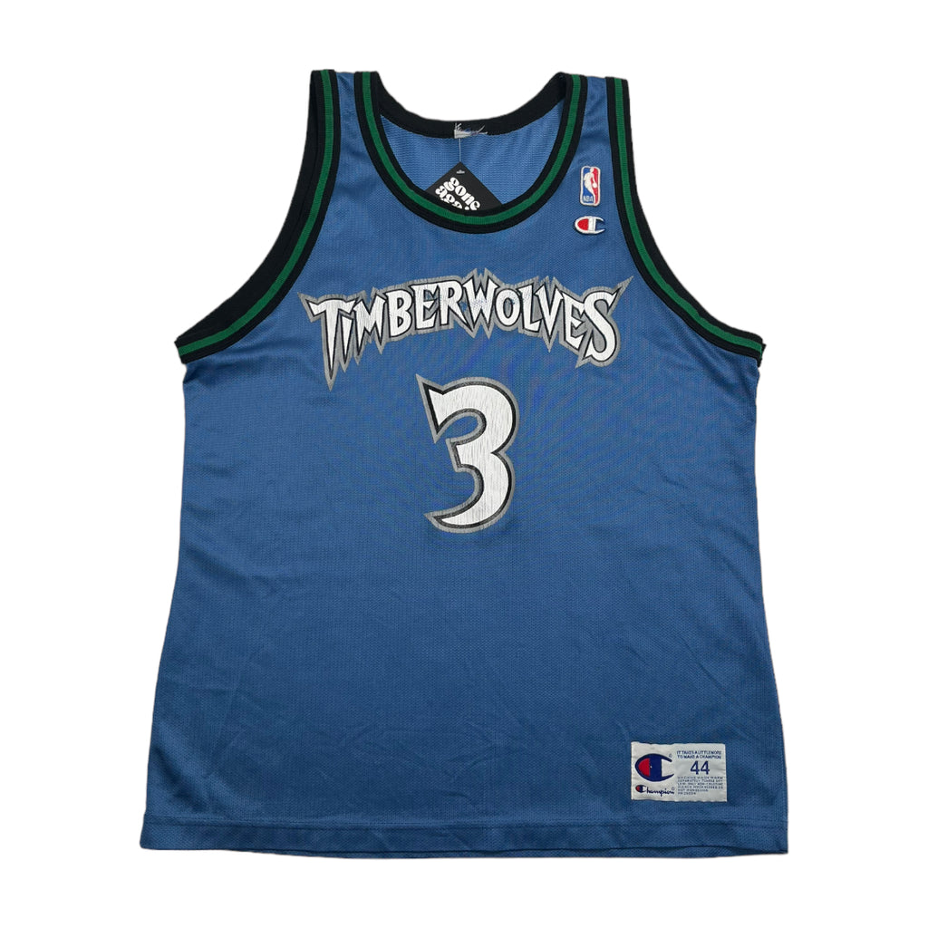 Champion Timberwolves Stephon Marbury NBA Jersey L