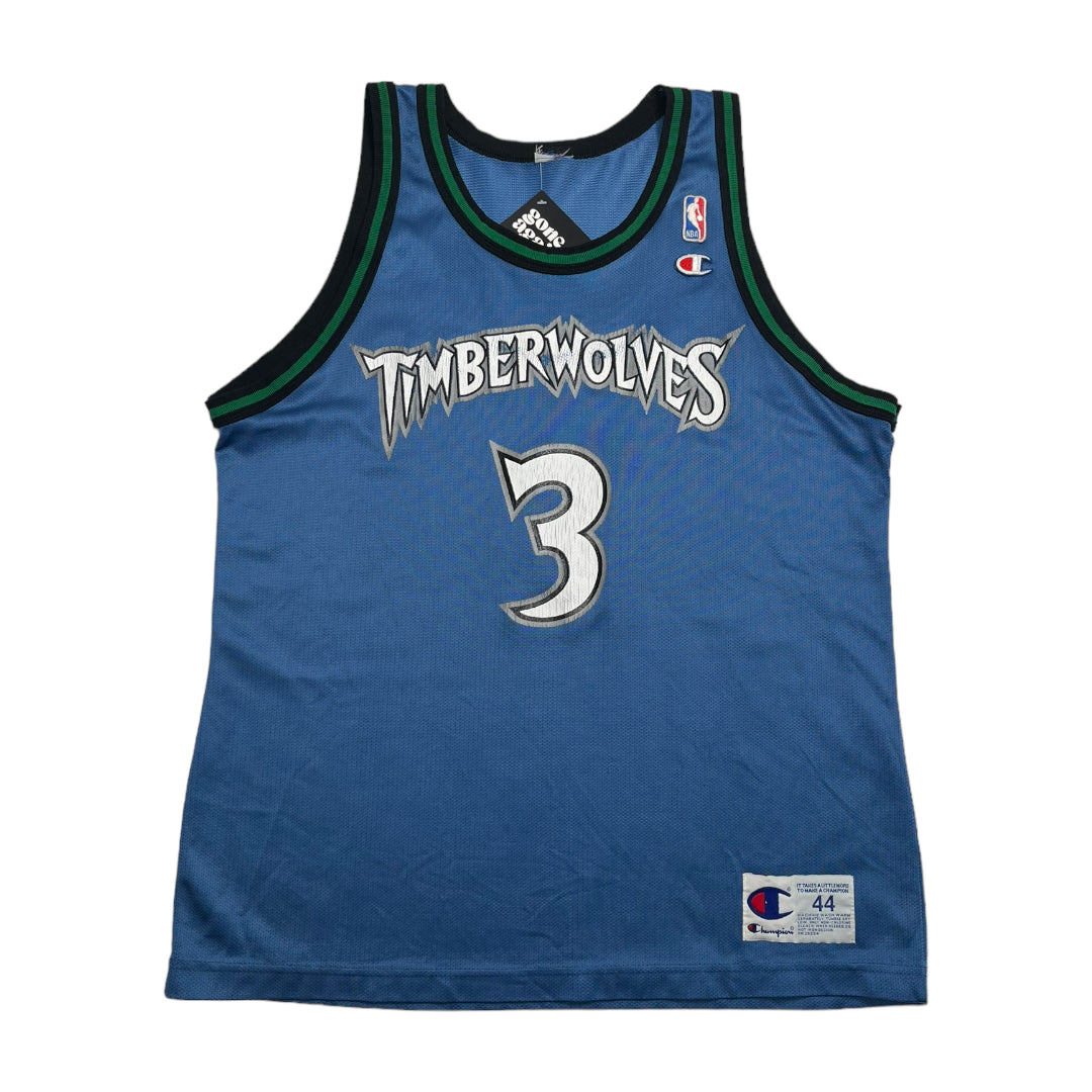 Champion Timberwolves Stephon Marbury NBA Jersey L