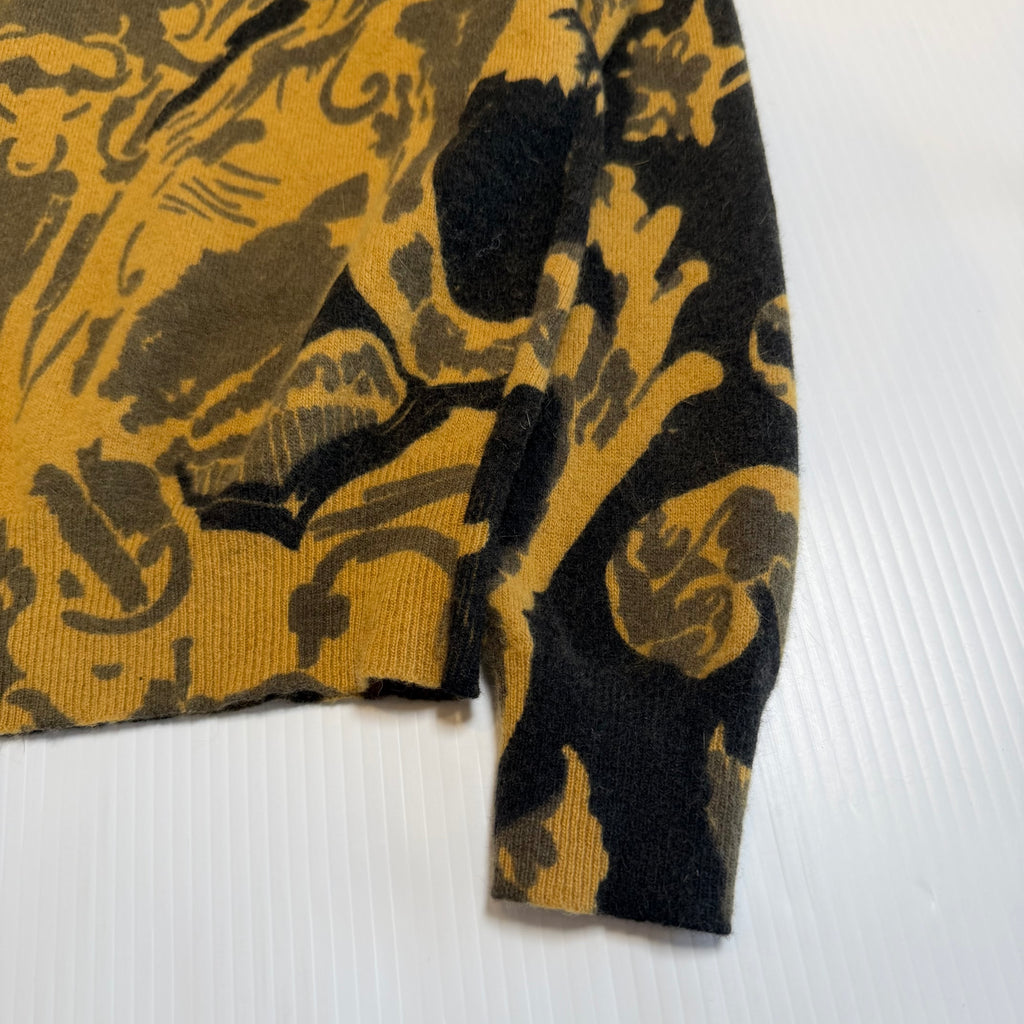 Vintage Cimone Wool Blend Pattern Sweater S