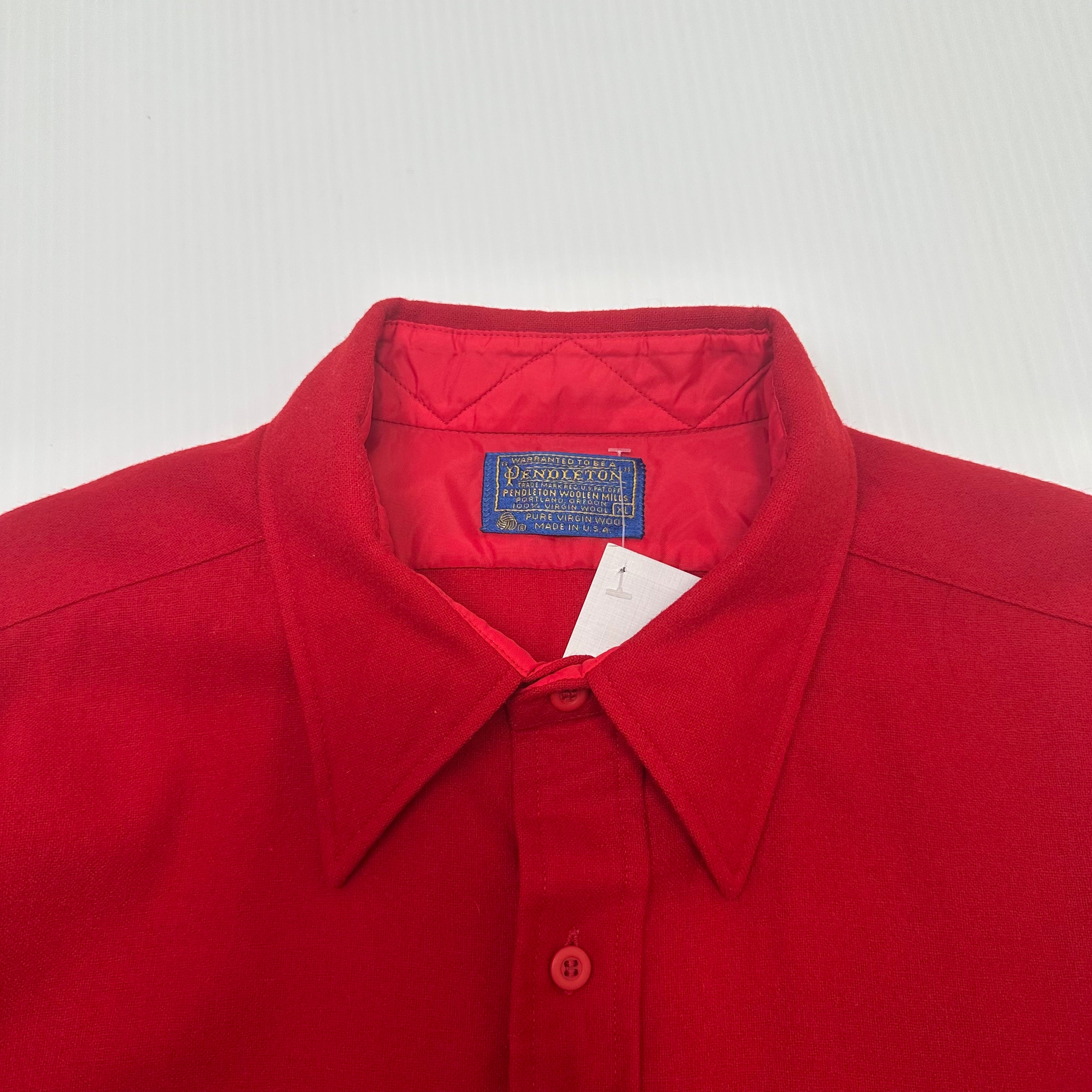Vintage Pendleton Wool Button Up Shirt XL