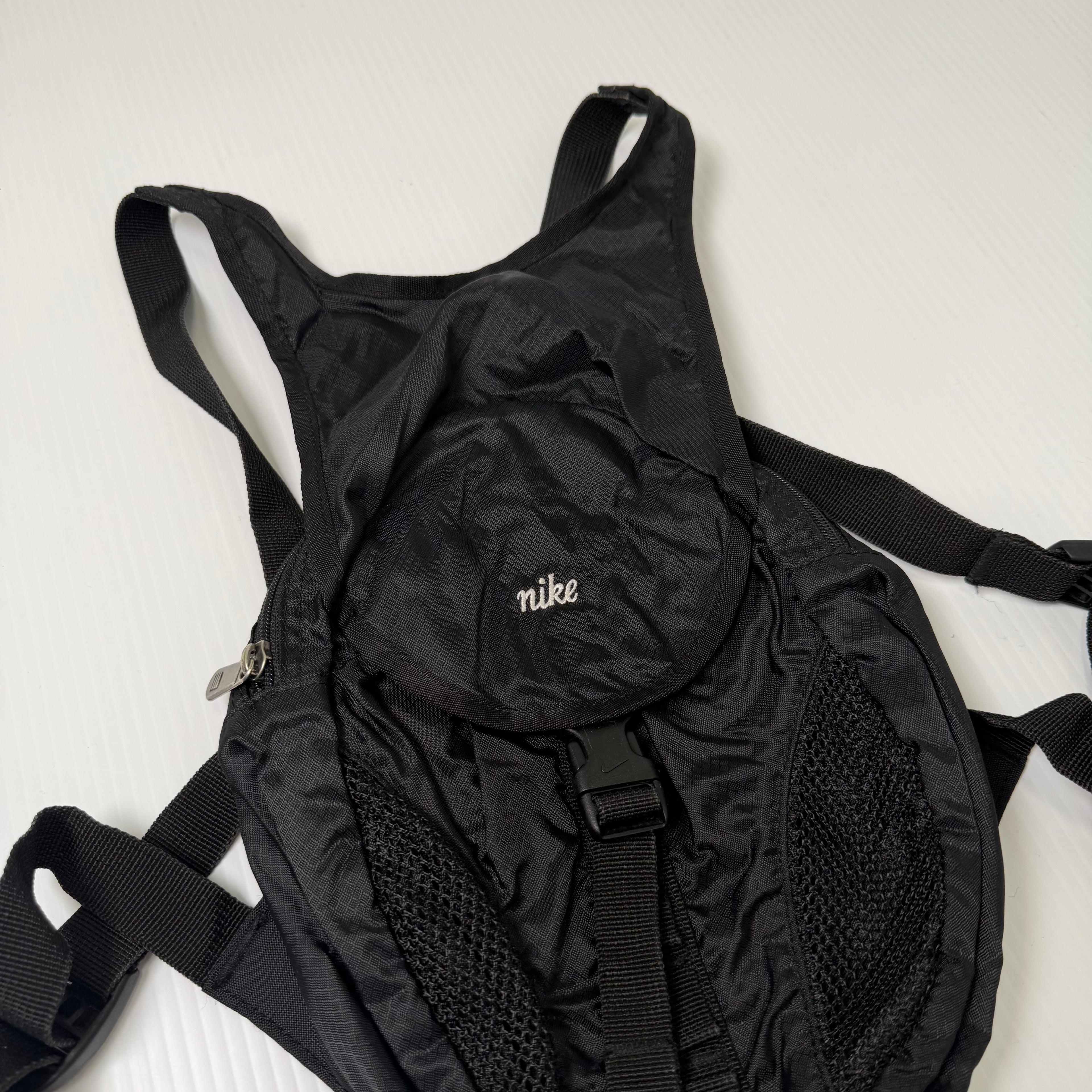 90s Nike Script Logo Mini Backpack