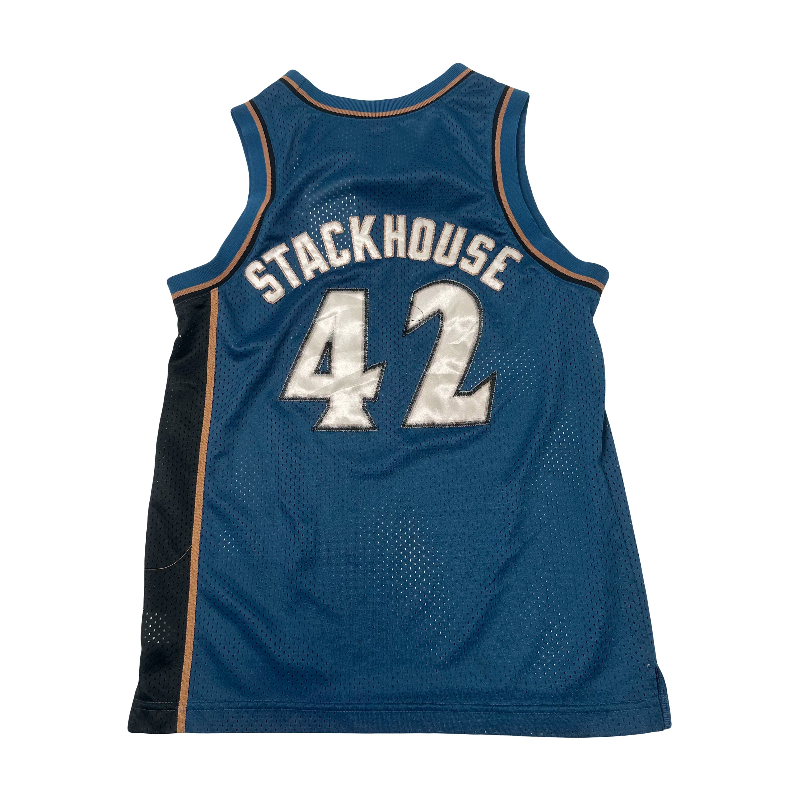 Vintage Nike Washington Wizards Stackhouse #42 NBA Jersey Youth L