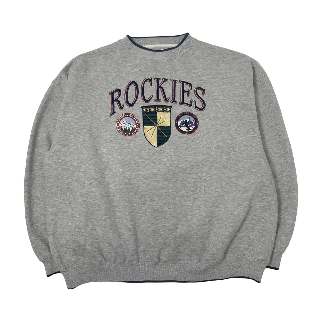 Vintage Rockies Ski Crewneck XXL