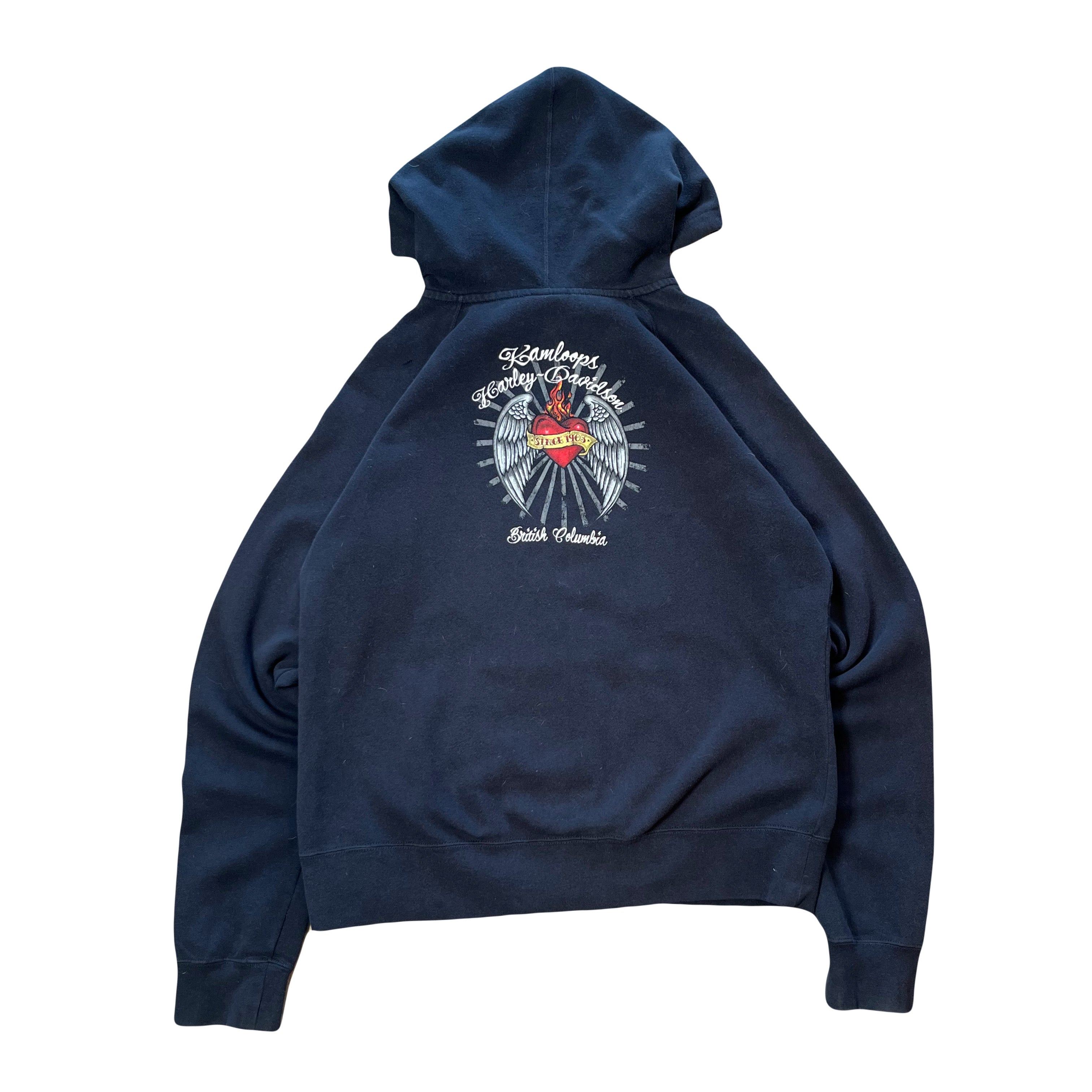 Harley Davidson Stream-Line Kamloops Zip Hoodie Women's XL
