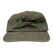 Load image into Gallery viewer, Vintage Microsoft Windows ME Strapback Hat
