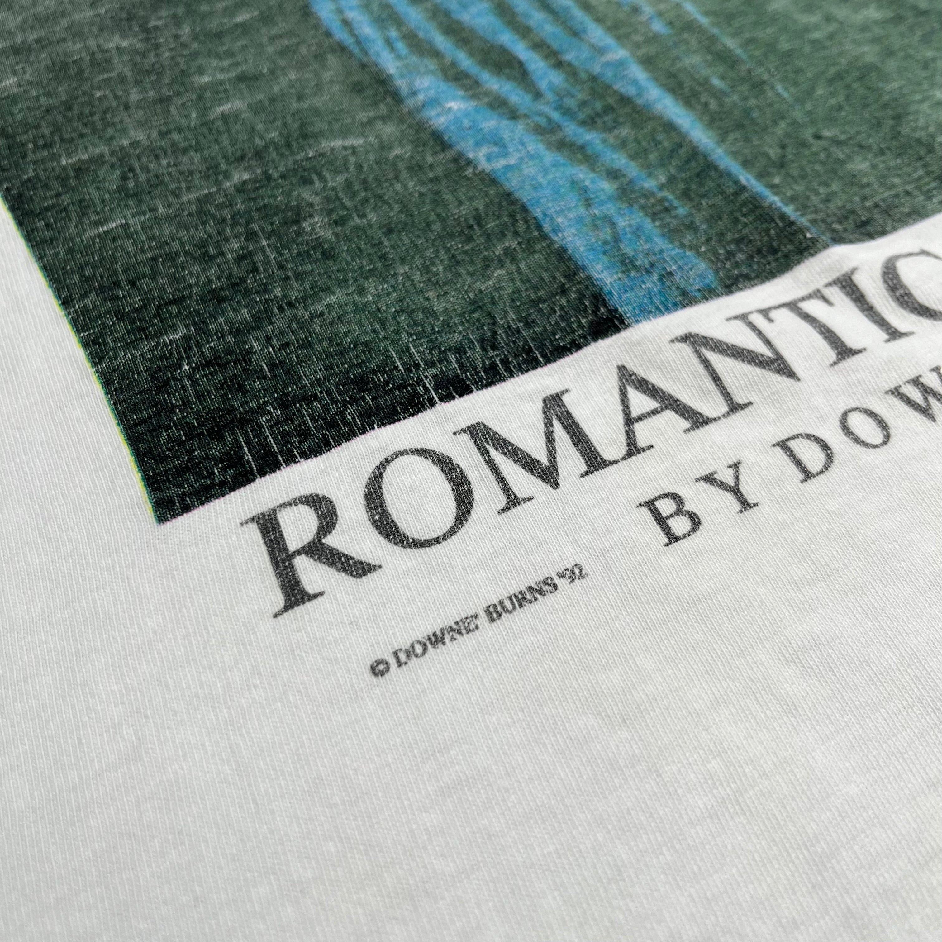 1992 Downe Burns Romantic Cowboy Tee XL