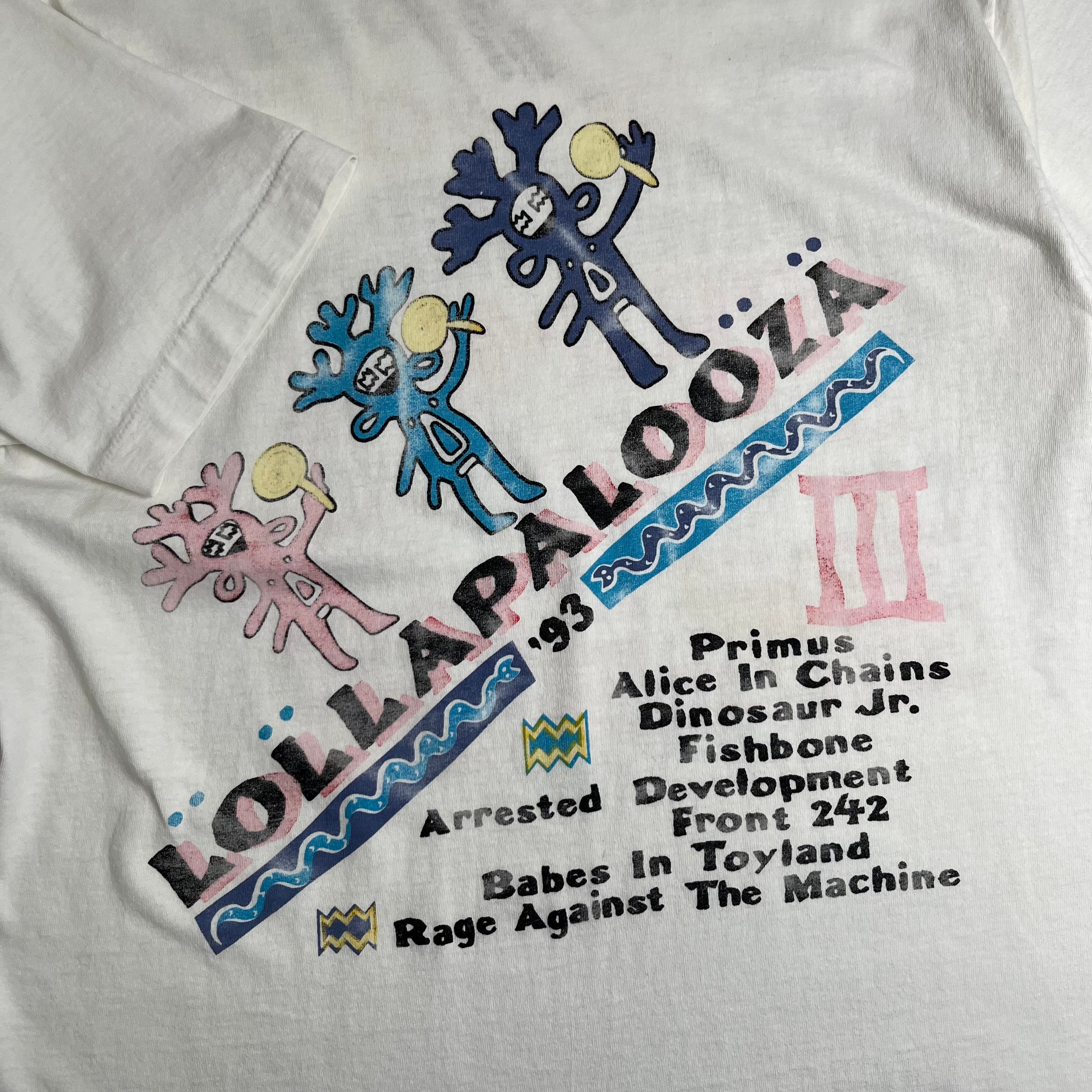 1993 Lollapalooza Music Festival Band Tee XL