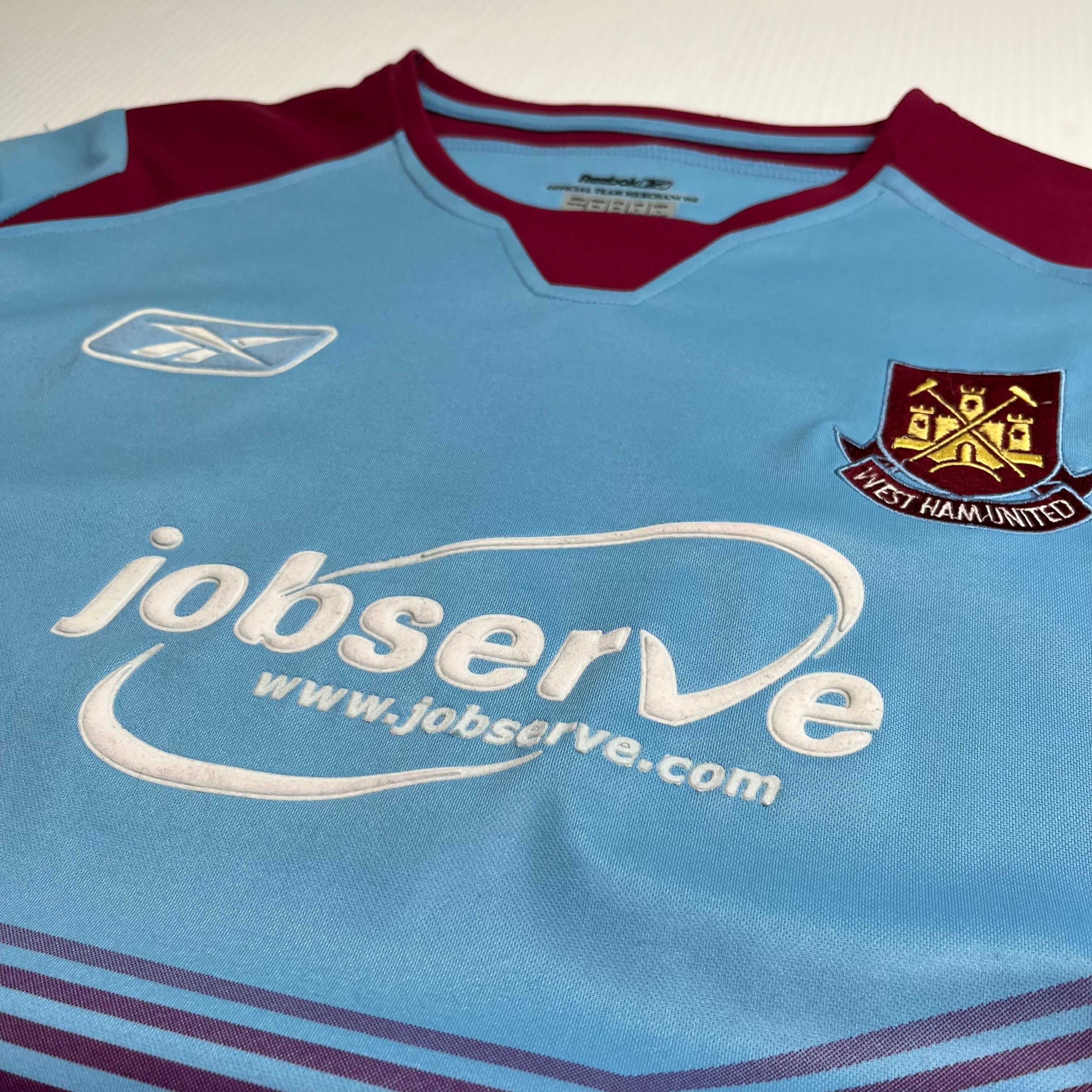 2004-05 Reebok West Ham Away Kit XL