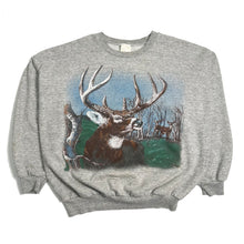 Load image into Gallery viewer, Vintage Buck Wildlife Crewneck L
