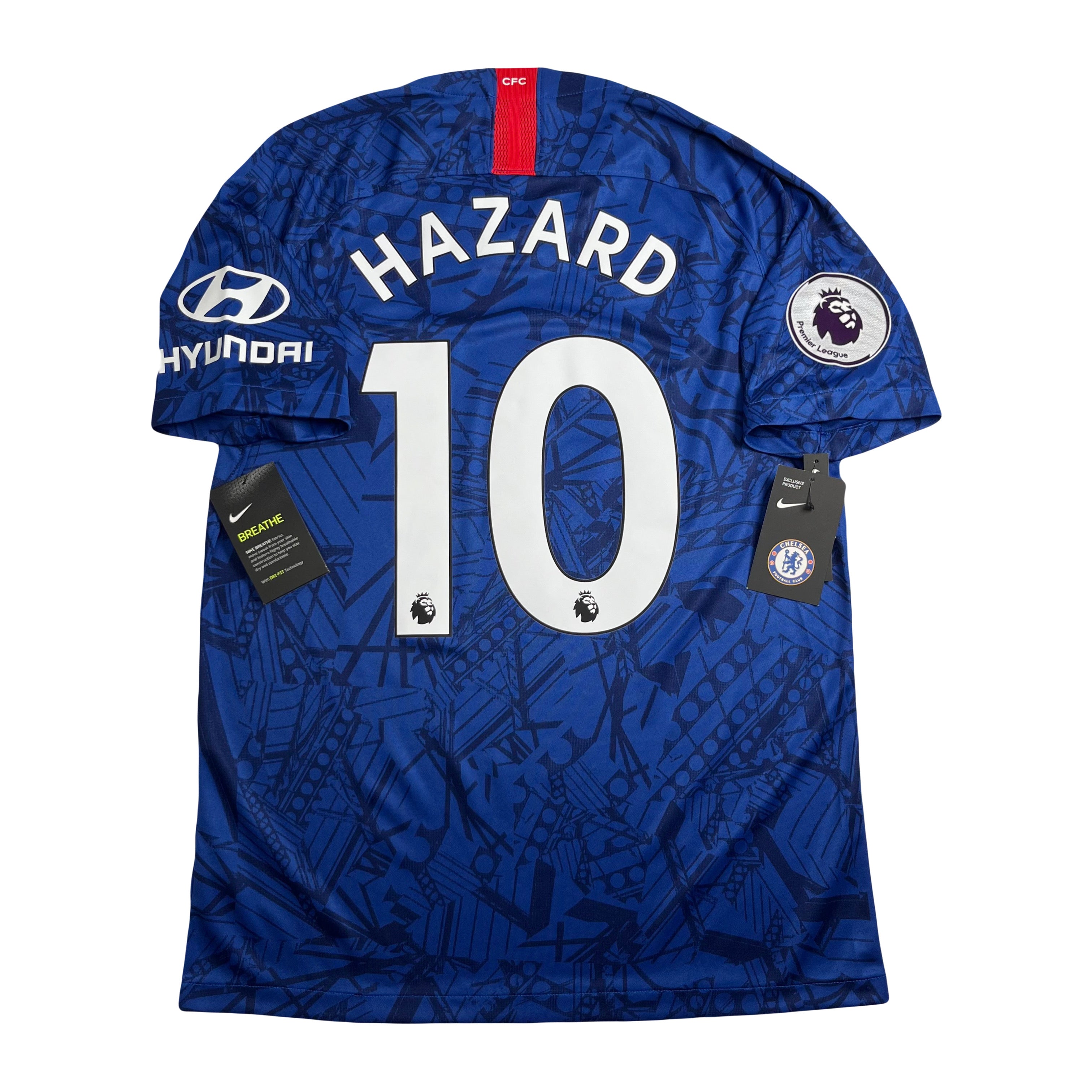 2019-20 Nike Chelsea Hazard Home Kit M