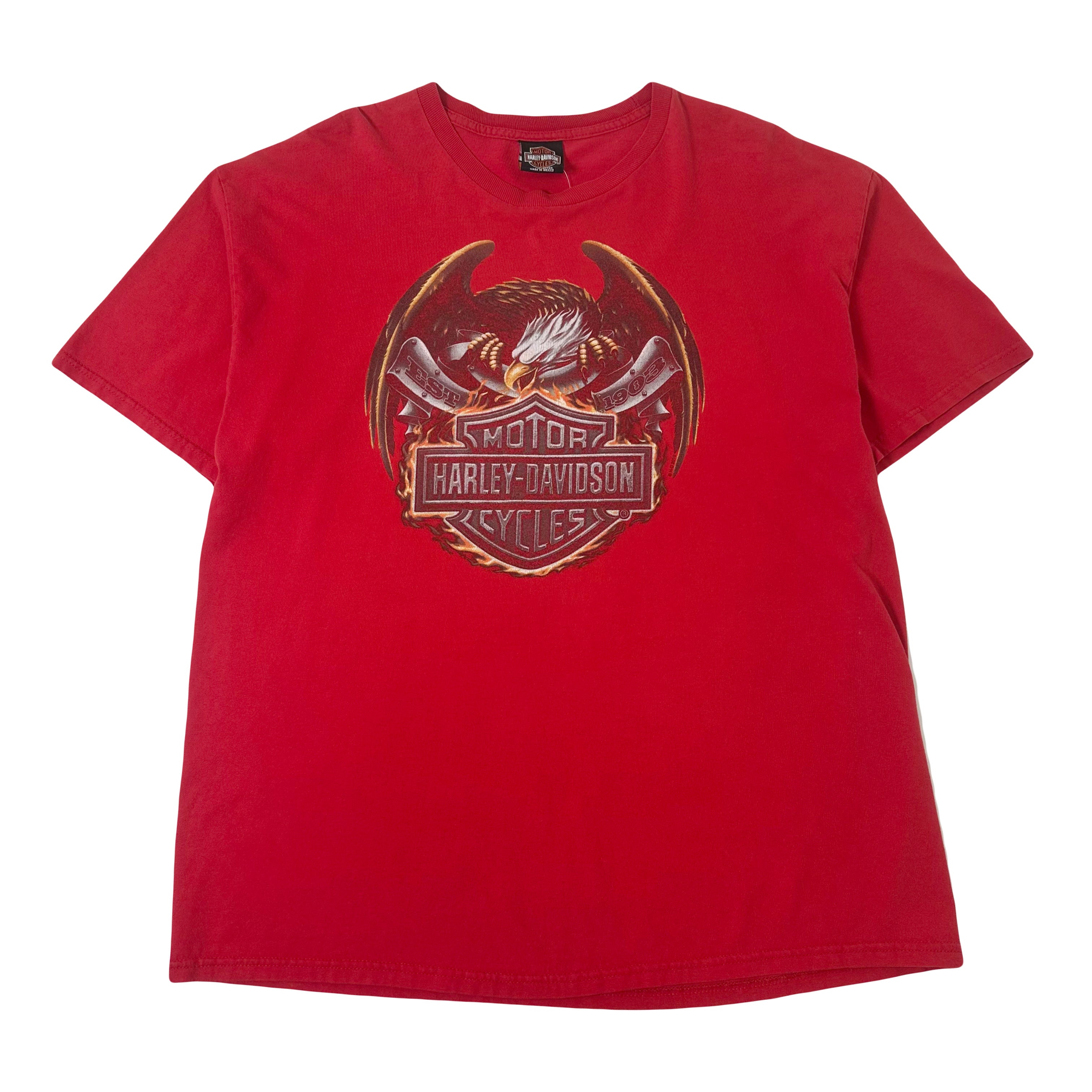 Harley Davidson Eagle Flame Montana Graphic Tee XL