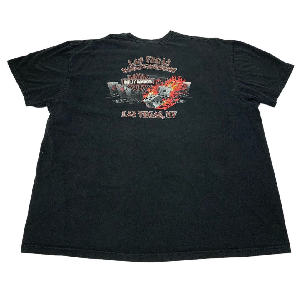 Harley Davidson Flames Wolf Tee 3XL