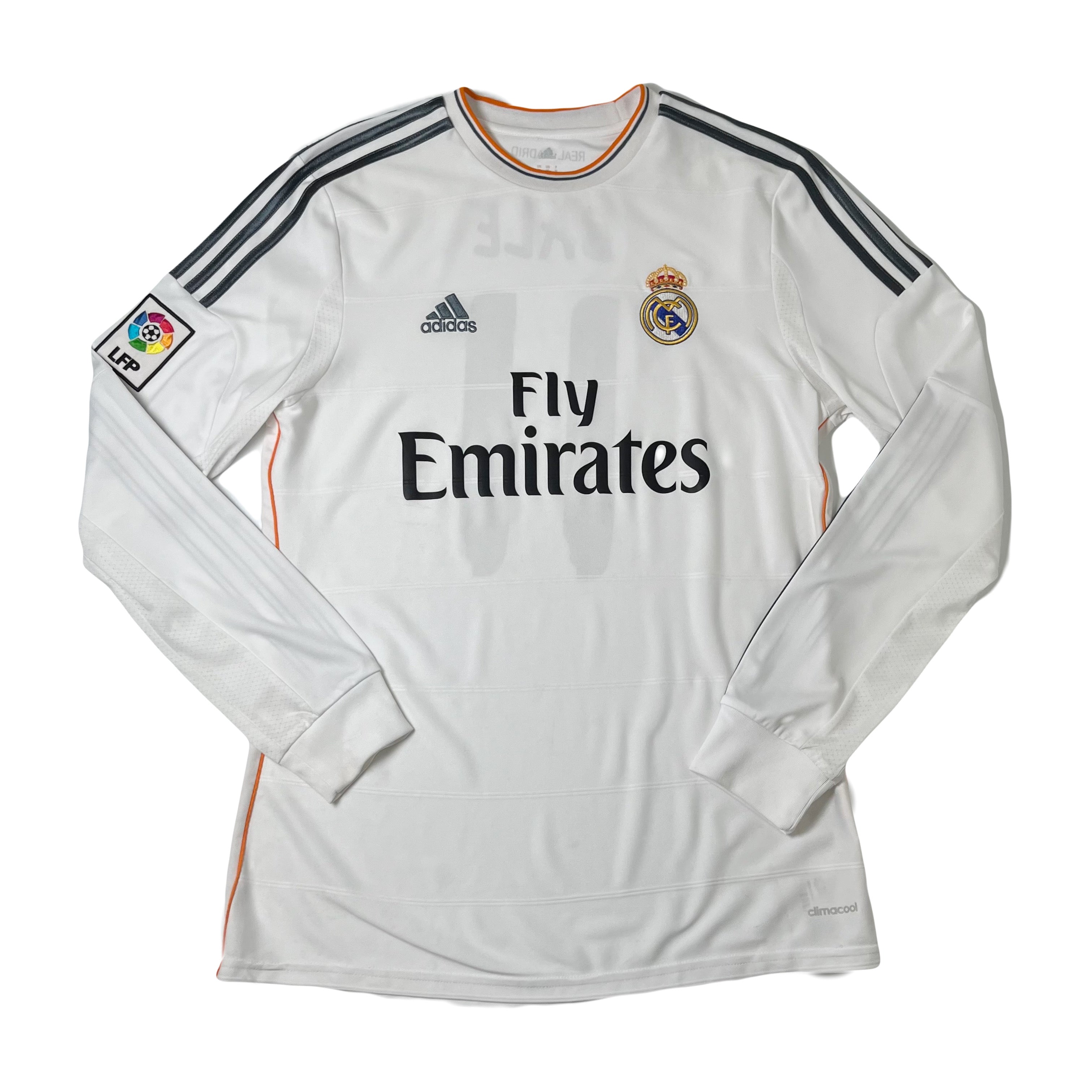2013-14 Adidas Real Madrid Bale LS Home Kit M