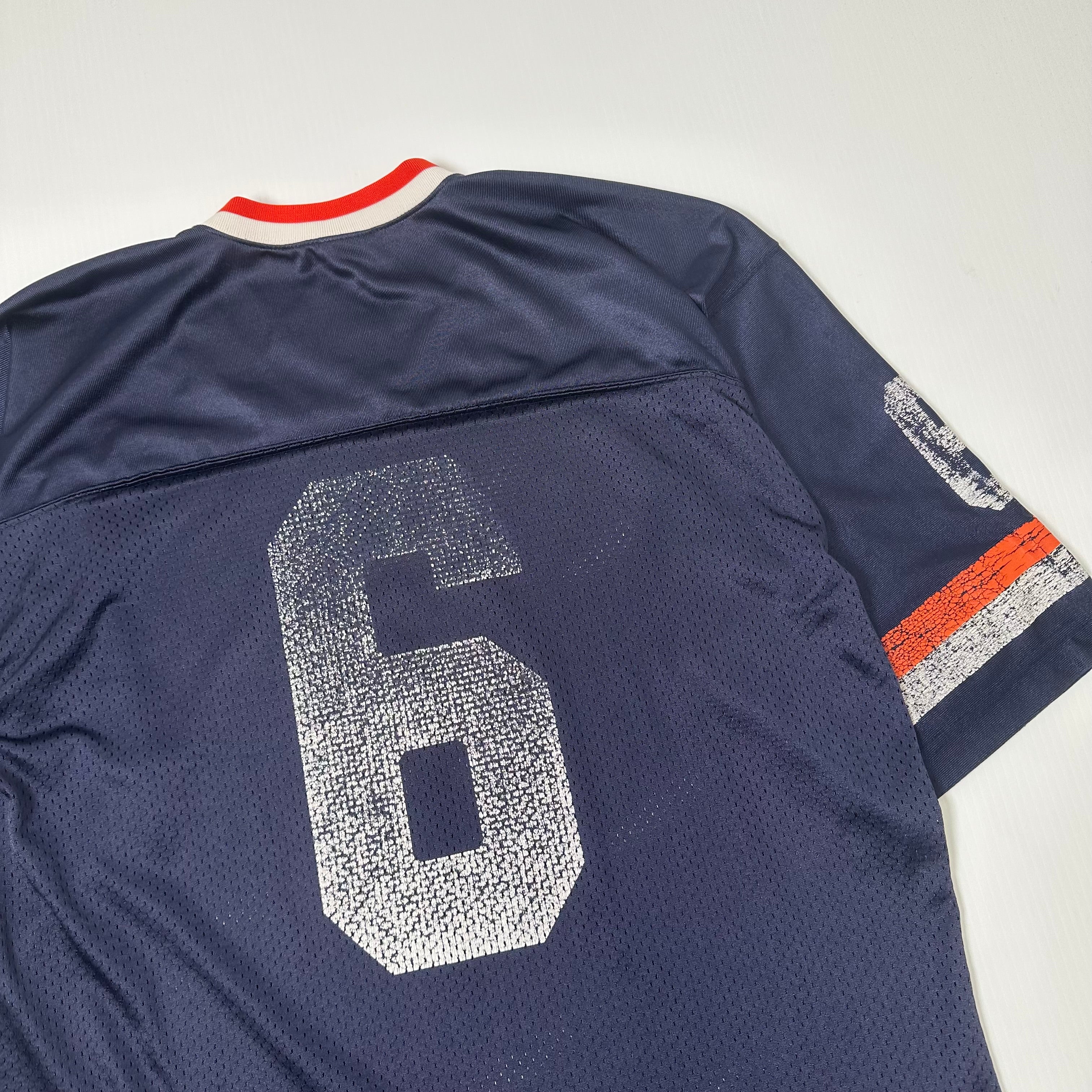 Vintage Nike University of Illinois #6 NCAA Football Jersey L
