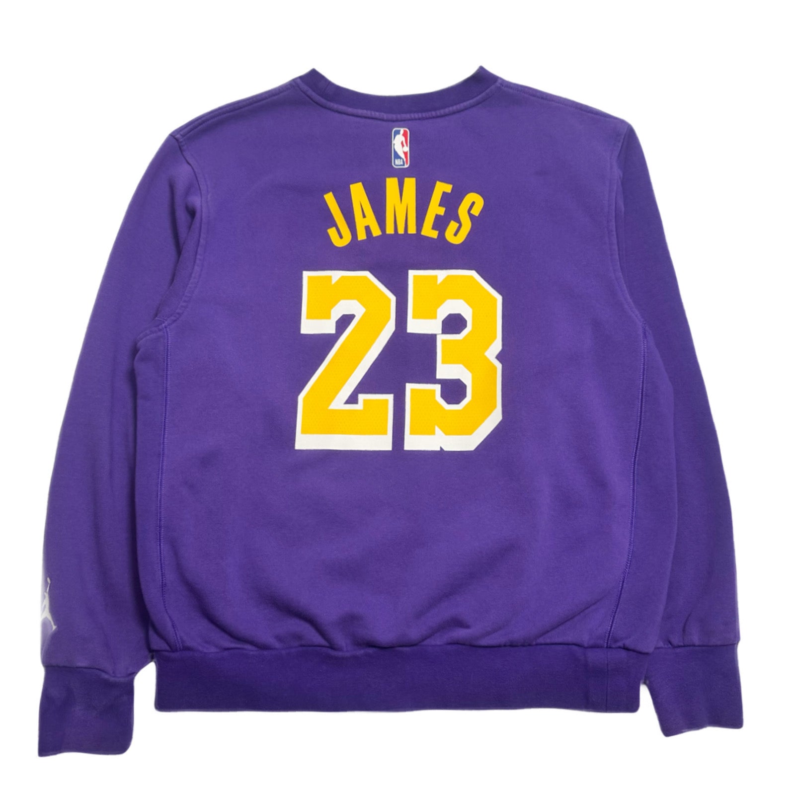 Air Jordan LA Lakers Lebron James Crewneck M