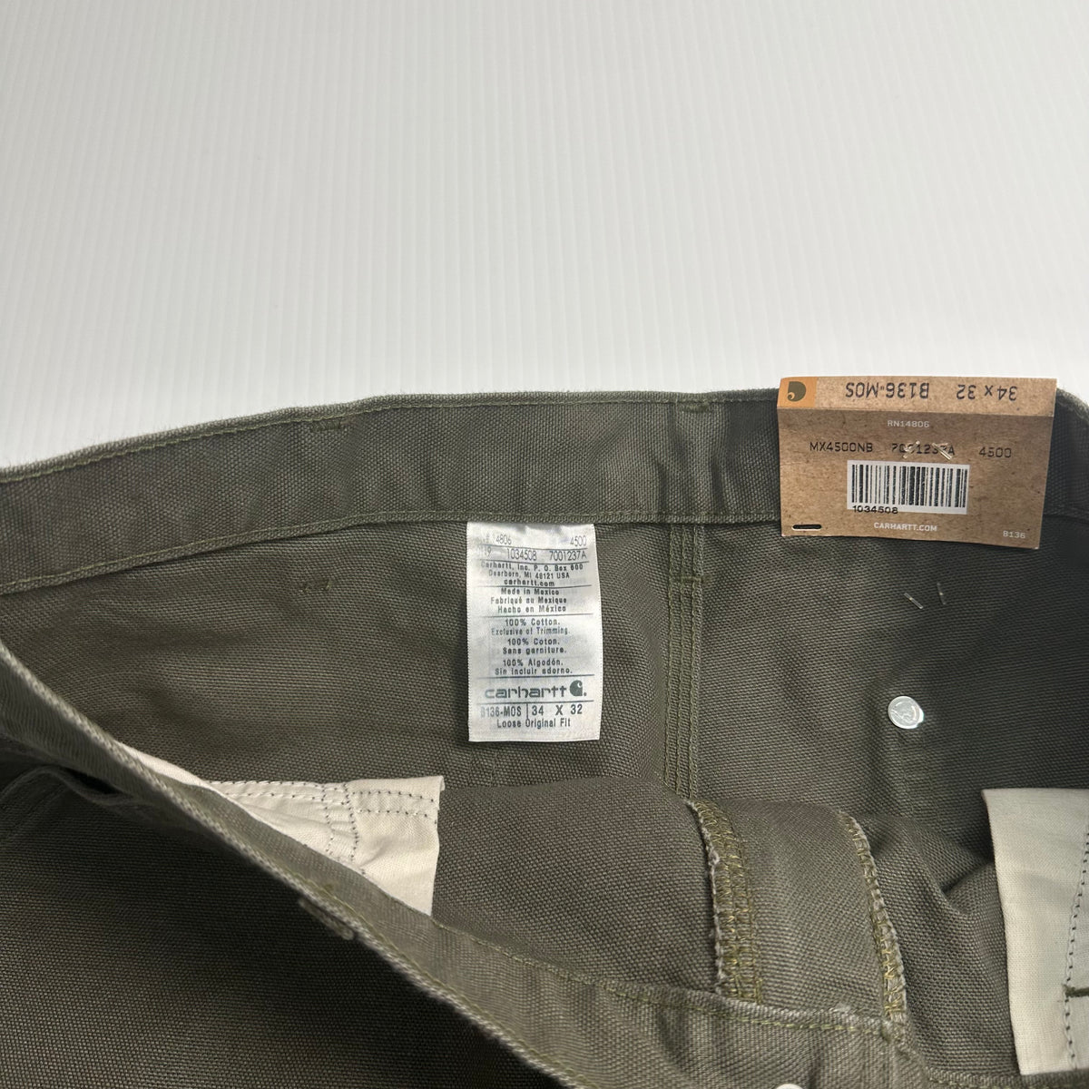 Vintage Carhartt Double Knee Denim BNWT 34