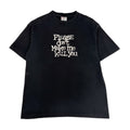 Vintage Please Don't Make Me Kill You Tee L