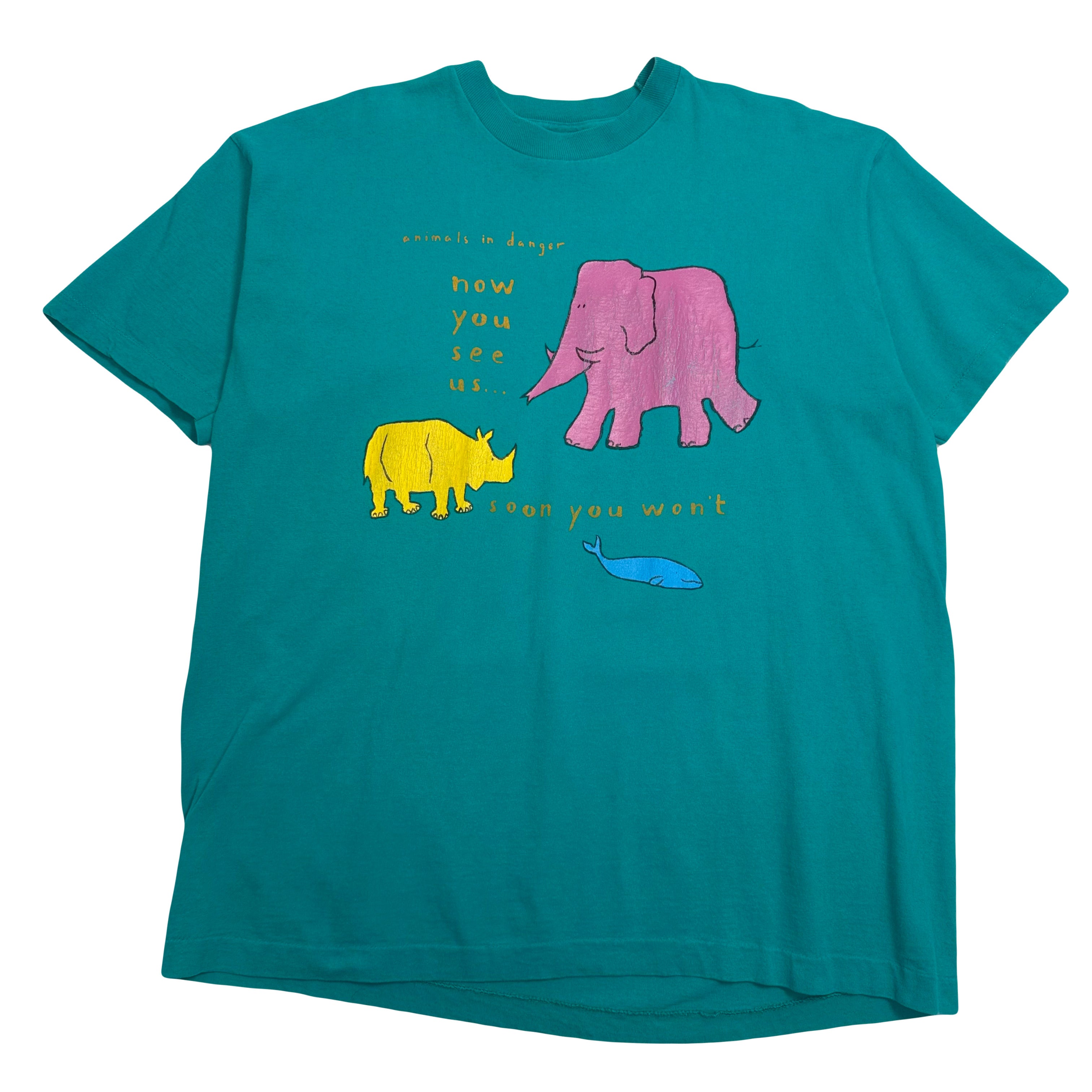 90s The Body Shop Extinct Is Forever Graphic Tee XL