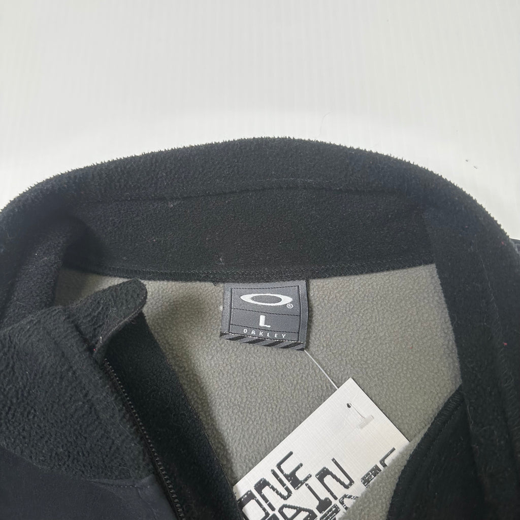 Vintage Oakley Full Zip Fleece Jacket L