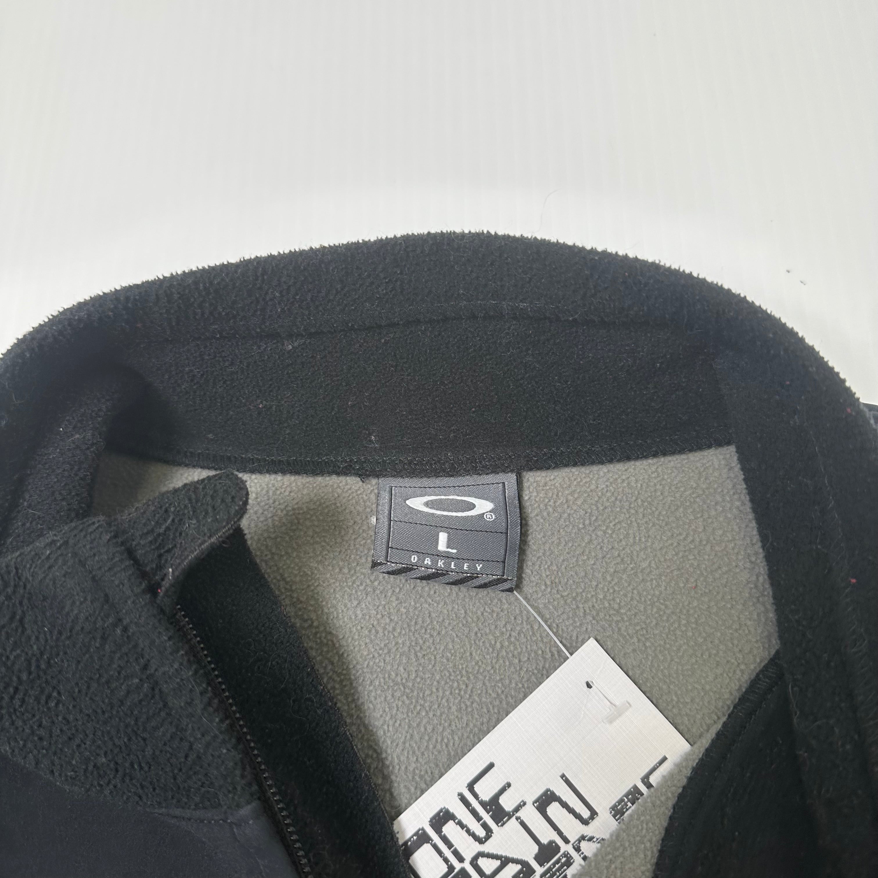 Vintage Oakley Full Zip Fleece Jacket L